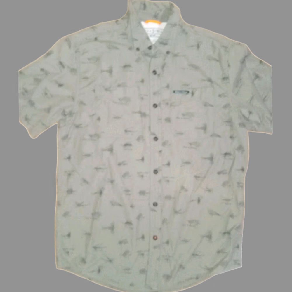 Vintage Field & Stream Hawaiian Shirt Mens M Fishing Button Up Short Sleeve Fly Fishing Camouflage Pattern Size US M / EU 48-50 / 2 - 1 Thumbnail