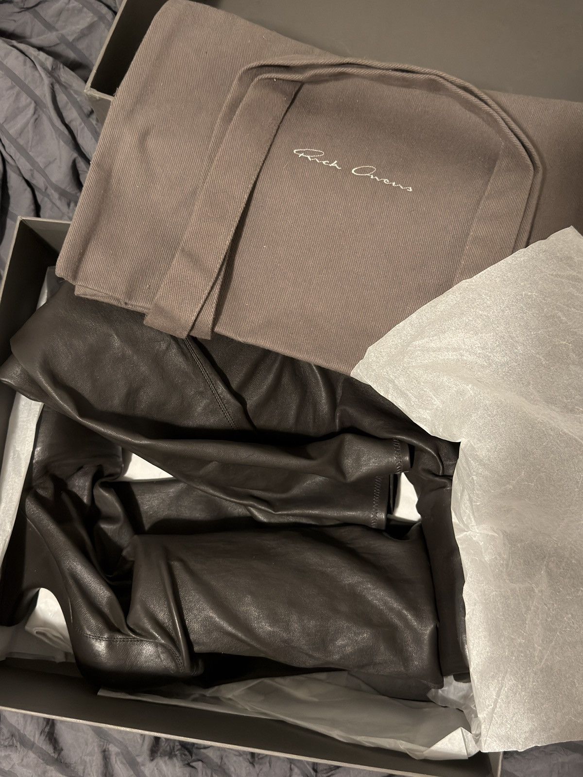 Rick Owens Rick Owens over the knee heels Size US 11 / IT 41 - 2 Thumbnail