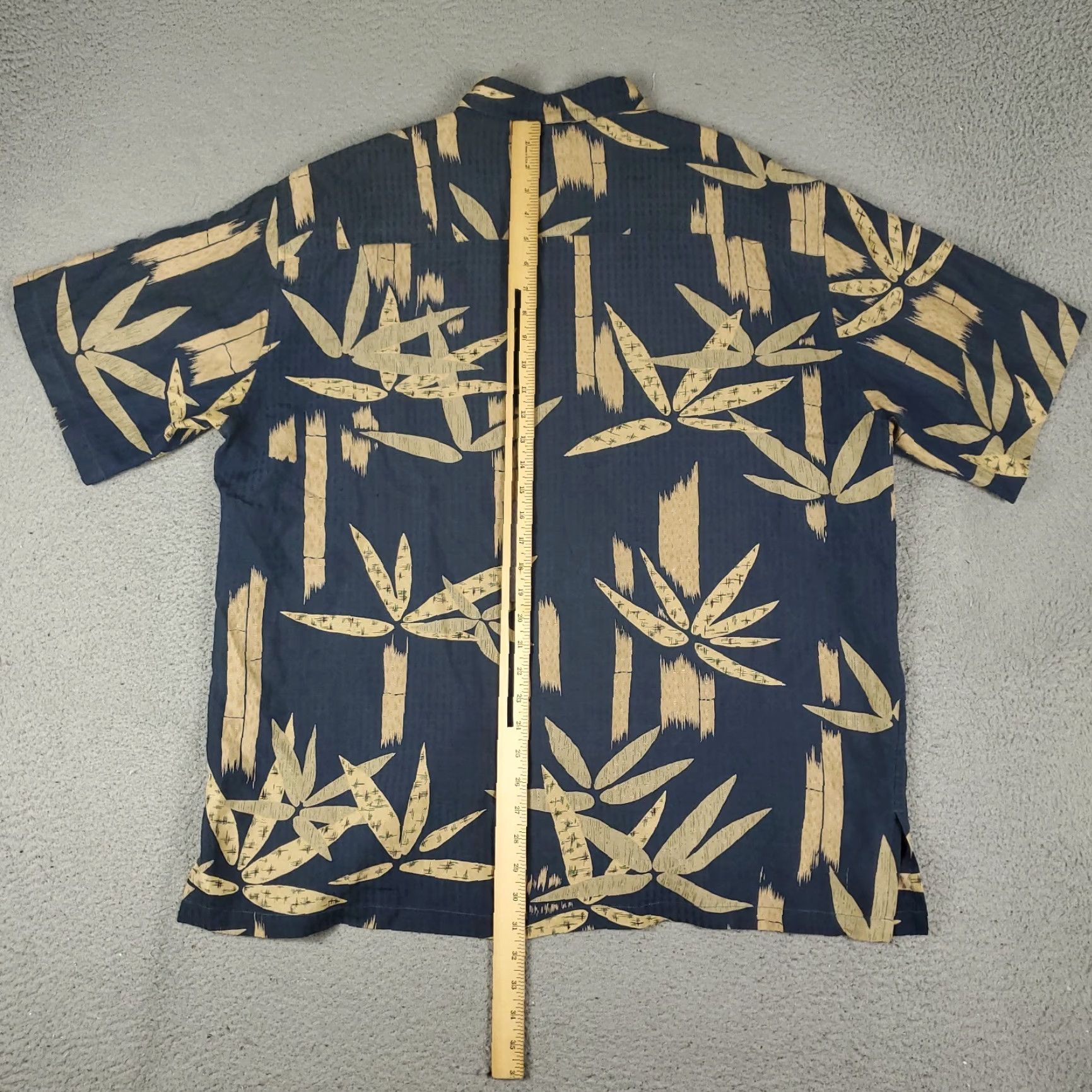 Tori Richard Tori Richard Hawaiian Shirt Men's 2XL Blue Silk Button-Up Short Sleeve Graphic Print Aloha Size US XXL / EU 58 / 5 - 4 Thumbnail