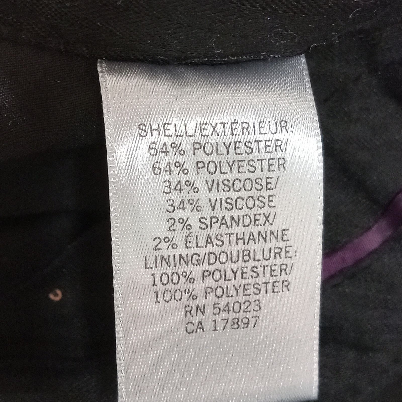 Banana Republic Banana Republic Pants 4 32X32 Business Lined Black Workwear Size 32" / US 10 / IT 46 - 7 Thumbnail