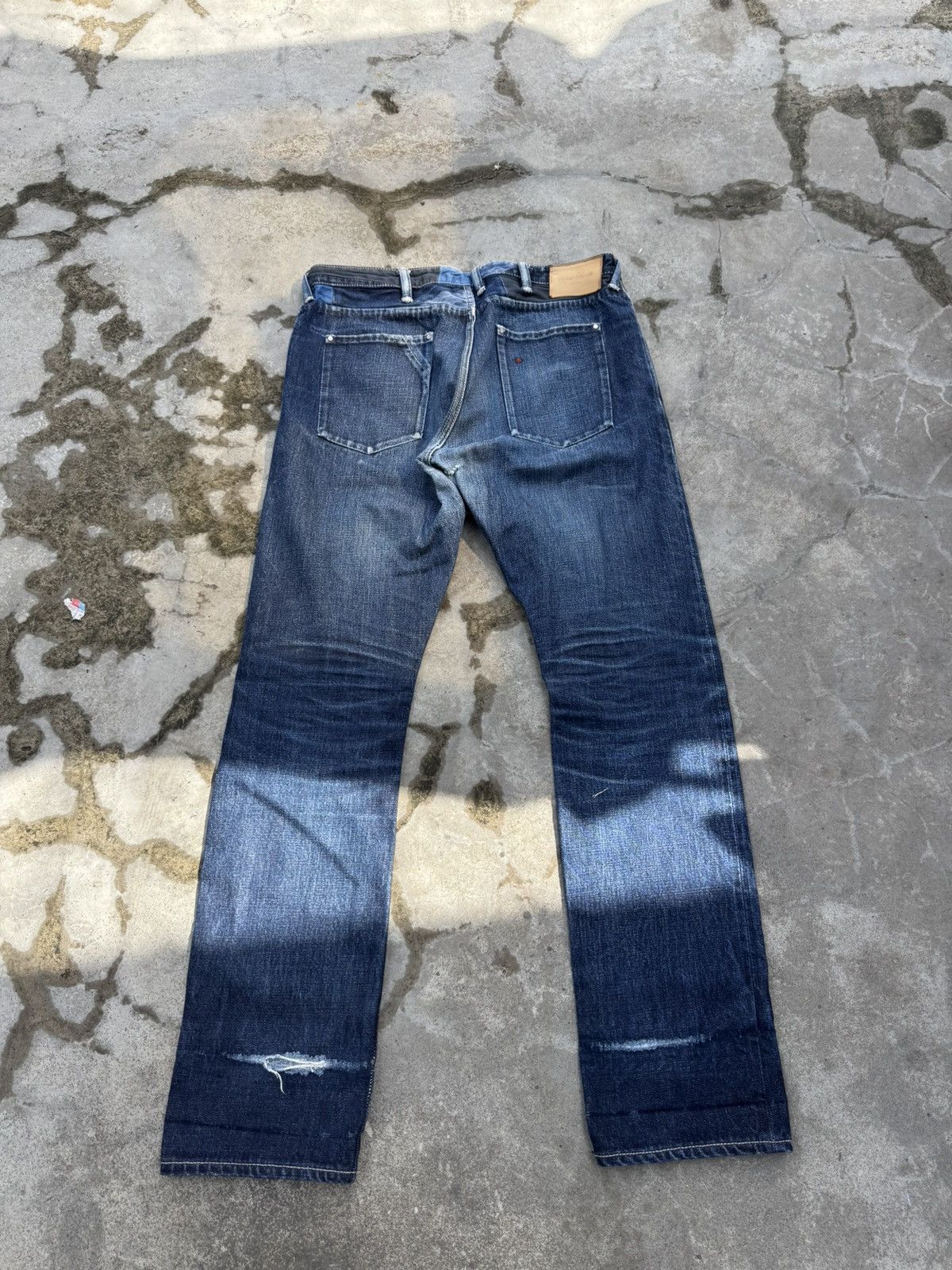 Japanese Brand Paul Smith Red Ear Selvedge Patchwork Selvedge Size US 33 - 2 Thumbnail