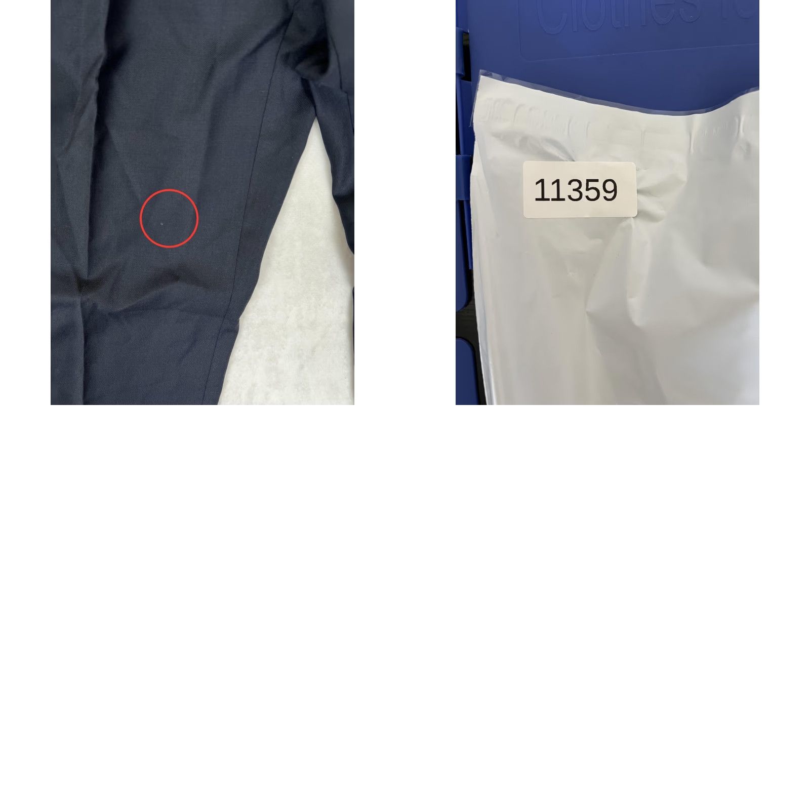 Ralph Lauren VINTAGE Lauren Ralph Lauren Pants Mens 36x30 Blue Wool Pleated Cuffed Dress Pants Mens Blue Wool Flannel Dress Pants Size US 36 / EU 52 - 9 Thumbnail