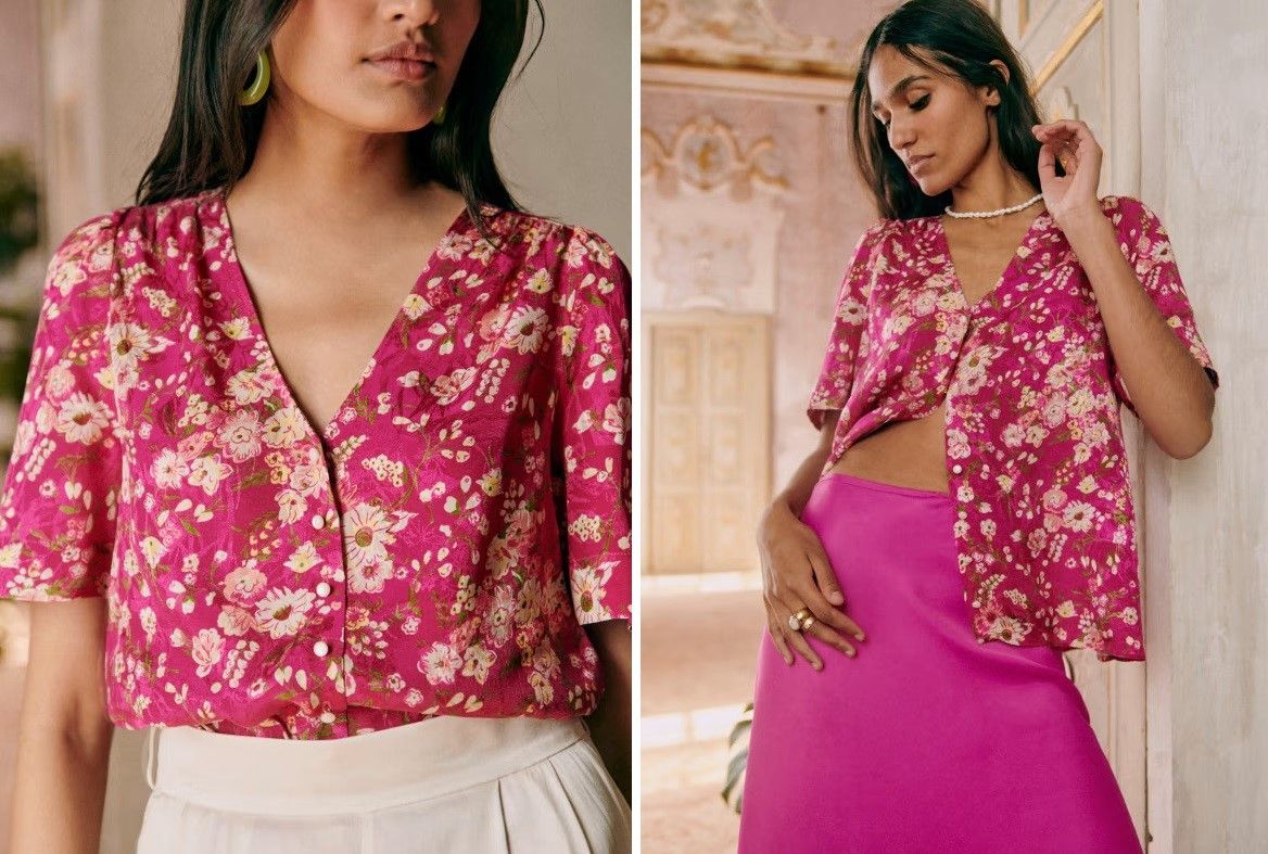 Dira Top Floral