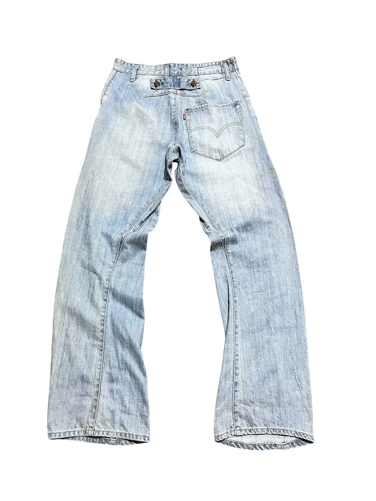 Levi's Levis enginreed Jeans Beatiful faded Size US 30 / EU 46 - 2 Thumbnail