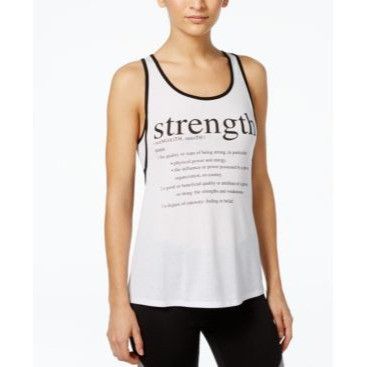 Energie Energie Active Juniors' "Strength" Layered-Look Tank Top. O Size M / US 6-8 / IT 42-44 - 1 Thumbnail
