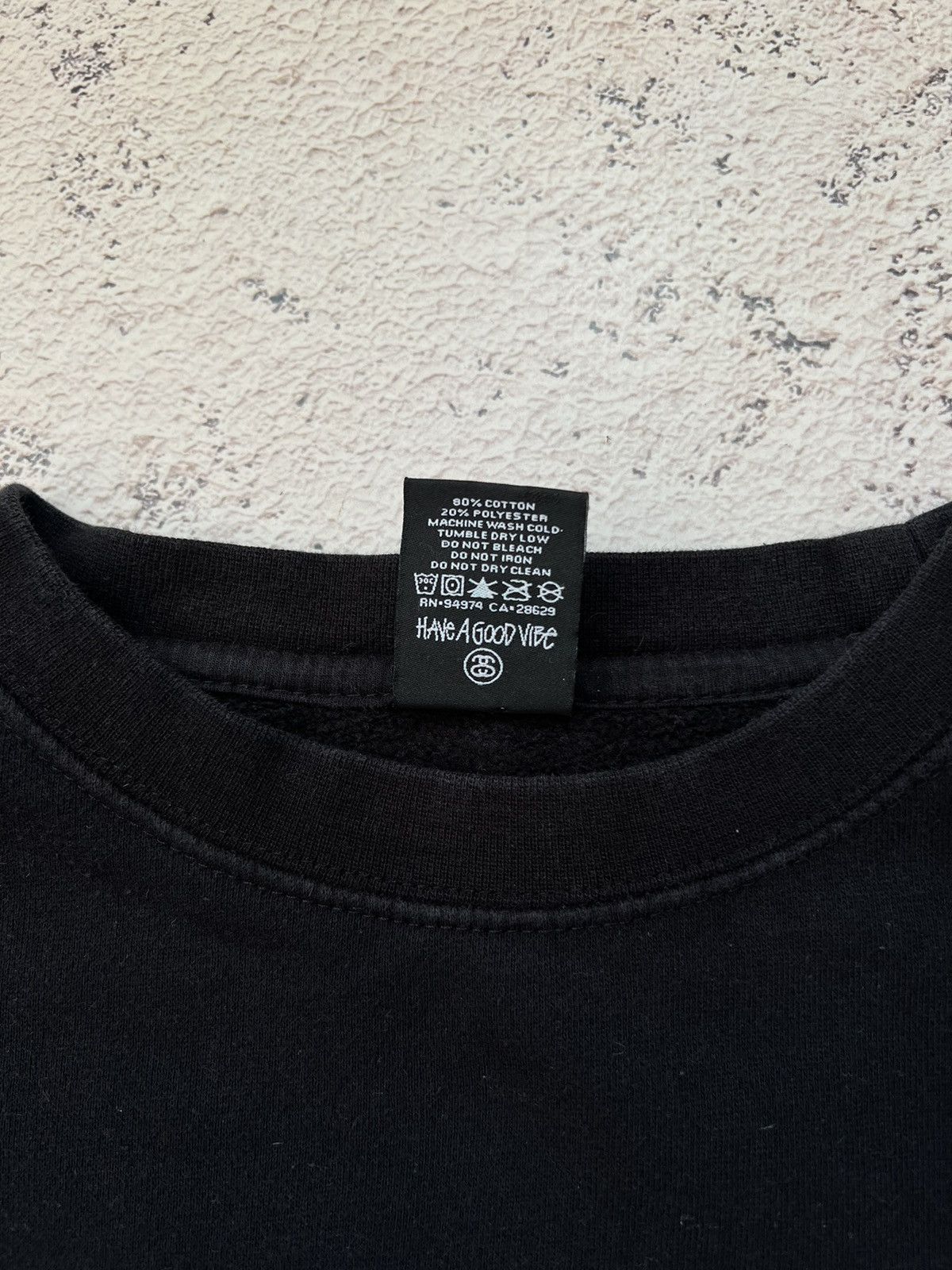 Stussy × Vintage Vintage Stussy Sweatshirt Gucci logo style Size US L / EU 52-54 / 3 - 4 Thumbnail