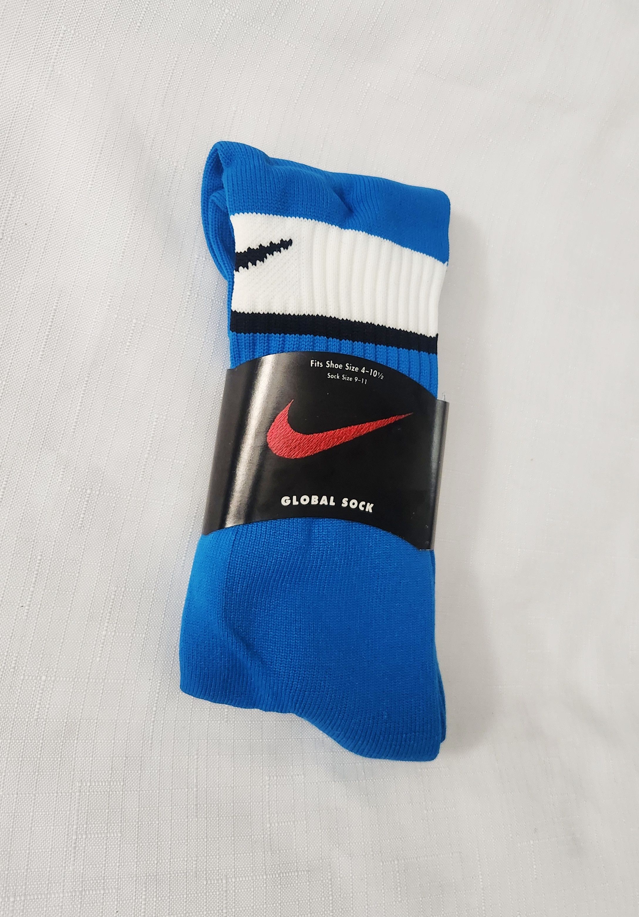 Nike × Vintage Nike Global Sock VTG New NOS Deadstock Rare Knee Socks Size ONE SIZE - 6 Thumbnail
