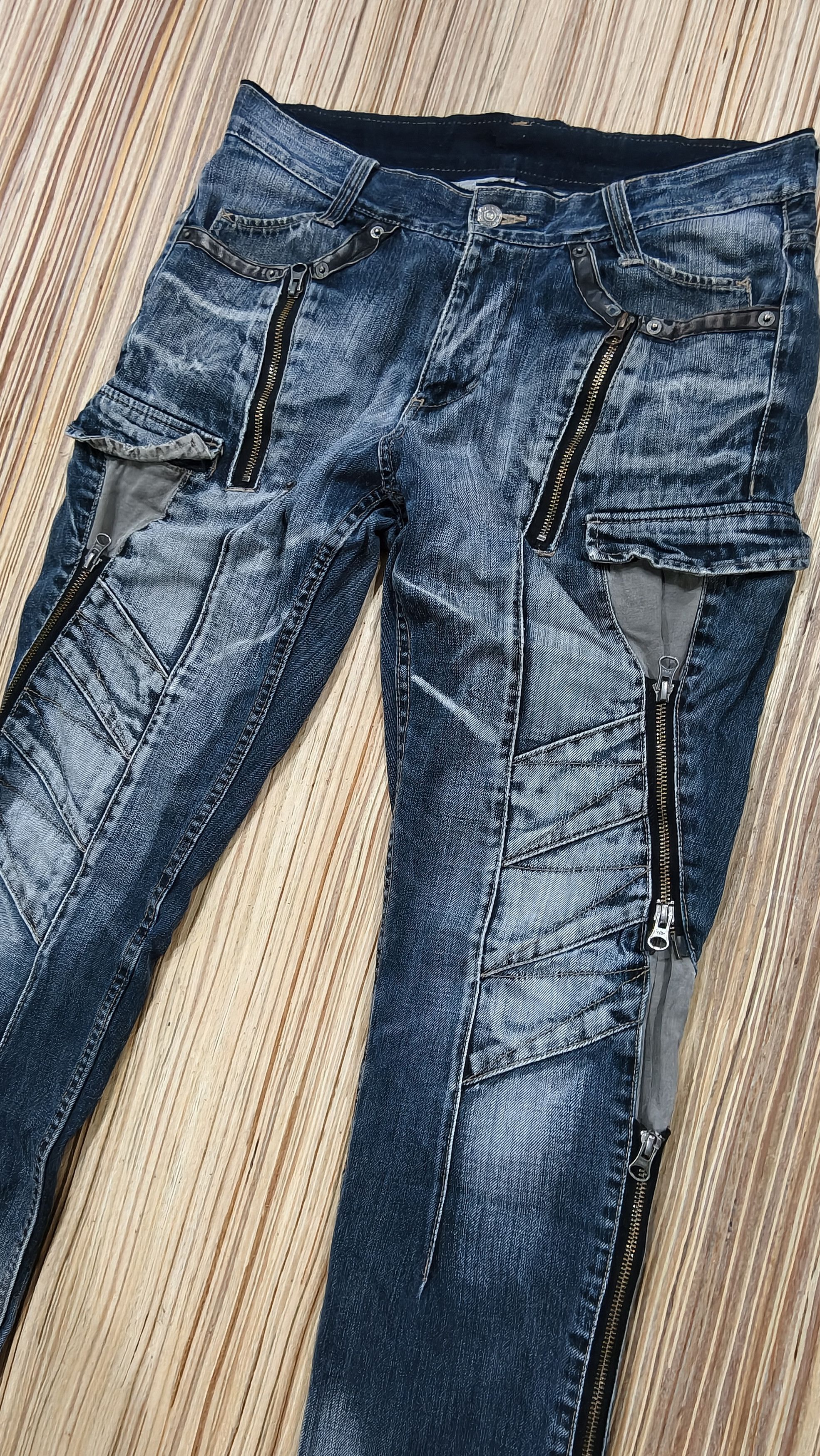 PPFM Beautiful PPFM bondage jeans Size US 33 - 2 Thumbnail