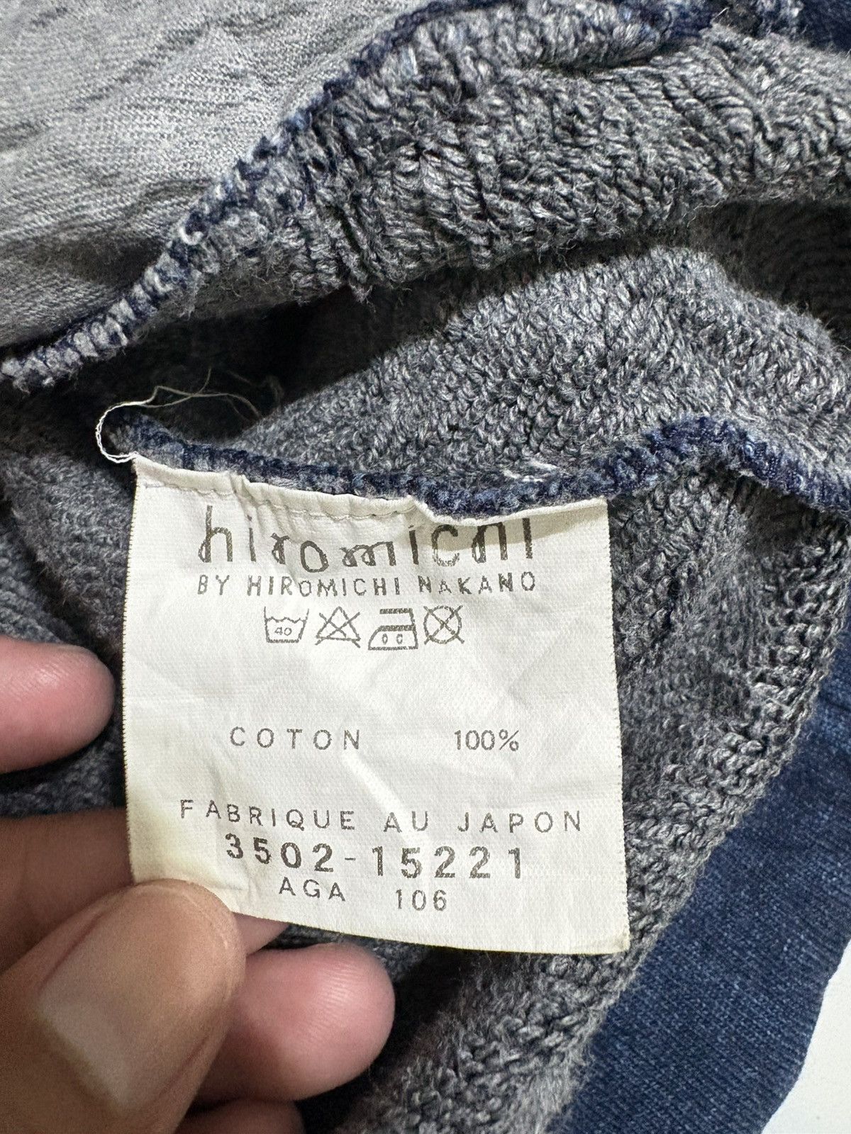 Japanese Brand Hiromichi Nakanl Size US M / EU 48-50 / 2 - 4 Thumbnail