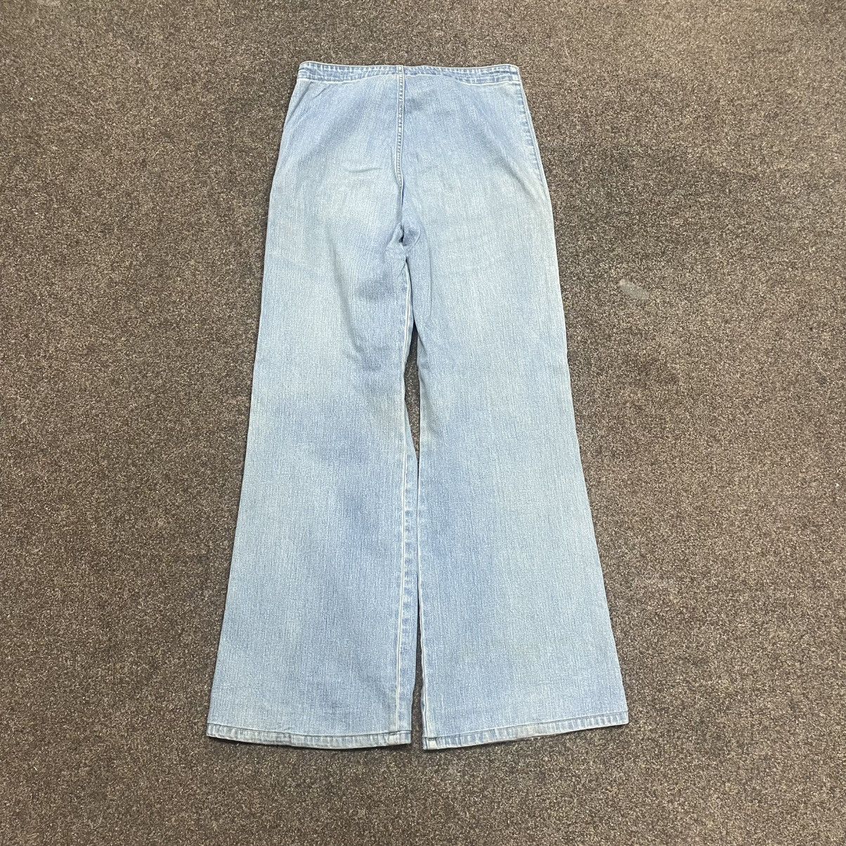Vintage Y2K Pants Jeans 90s Parachute Flared 30 30