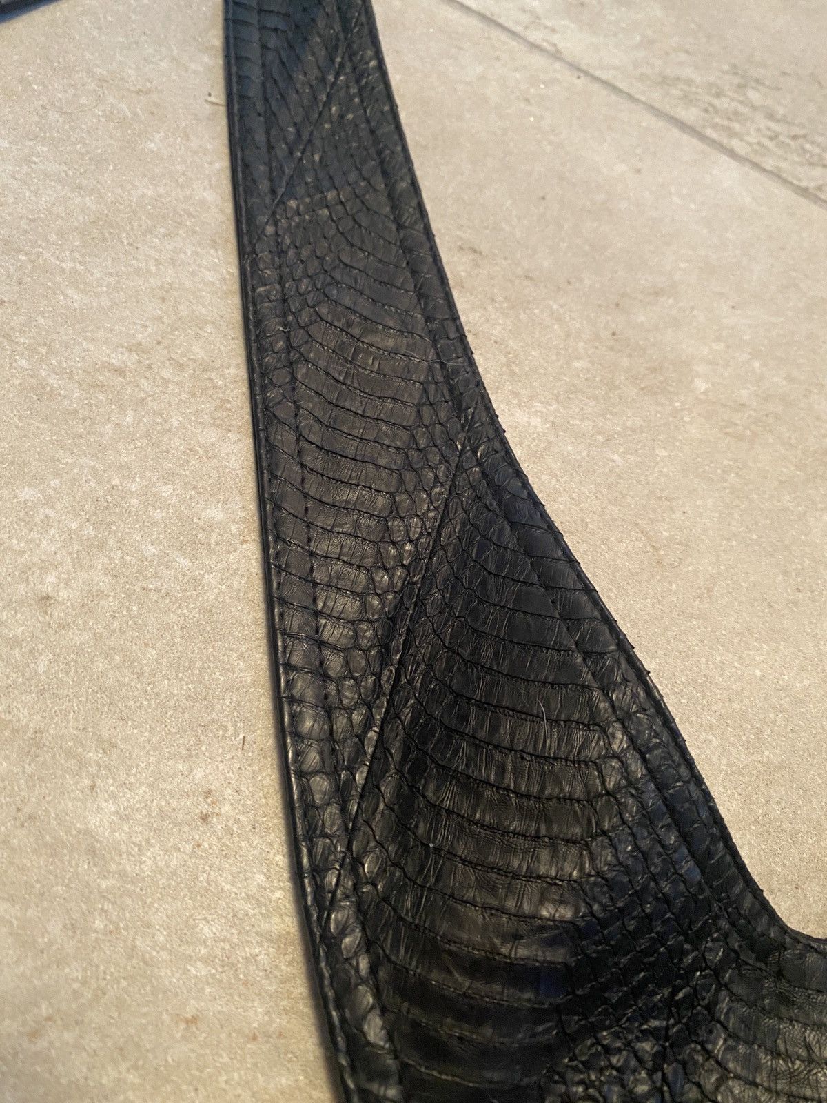 Rick Owens Rick Owens Bauhaus Vest In Python Snakeskin Size US M / EU 48-50 / 2 - 6 Thumbnail
