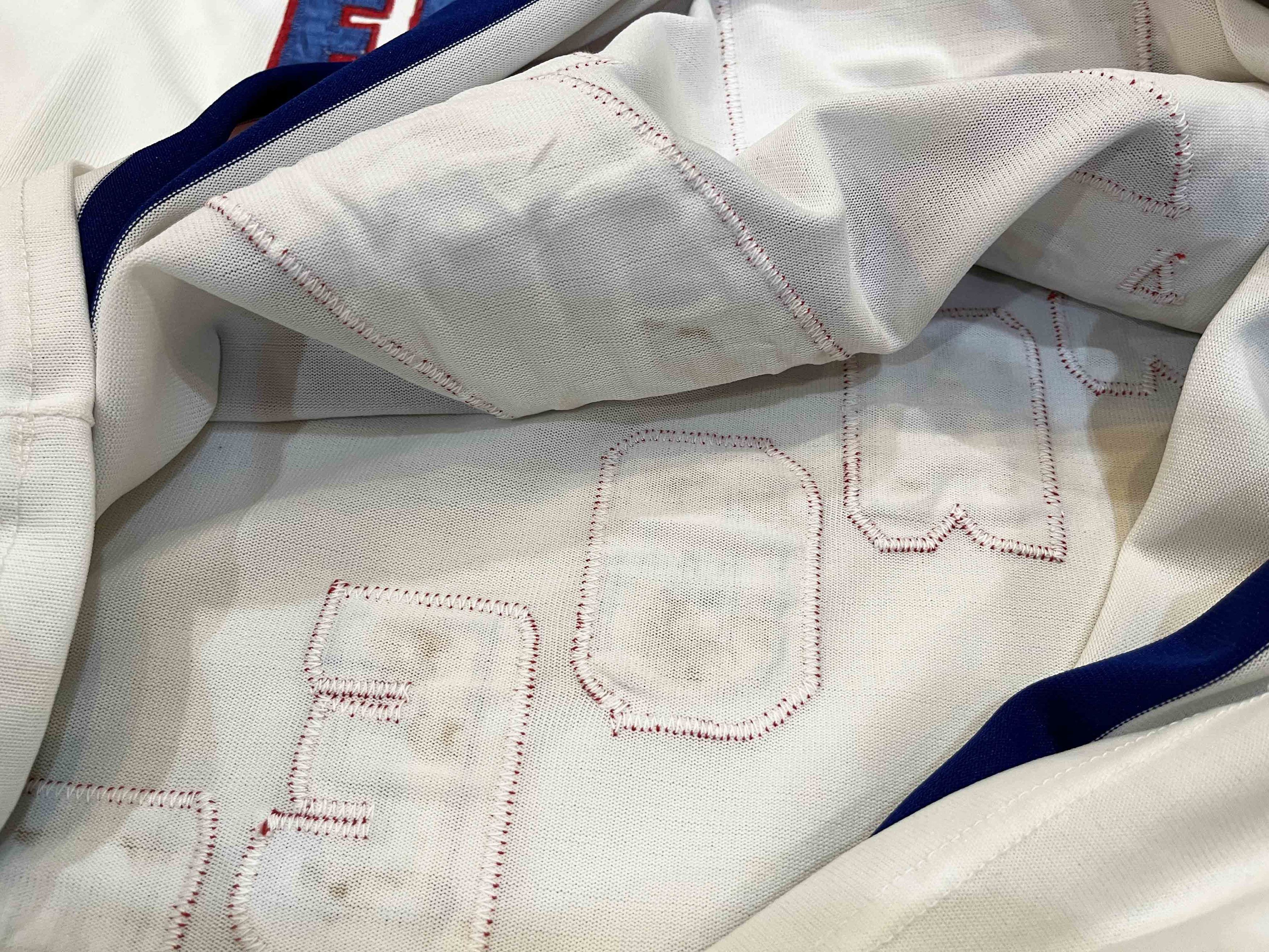 NHL Vintage New York Rangers ESPOSITO #77 NHL Hockey Jersey Size US L / EU 52-54 / 3 - 8 Thumbnail