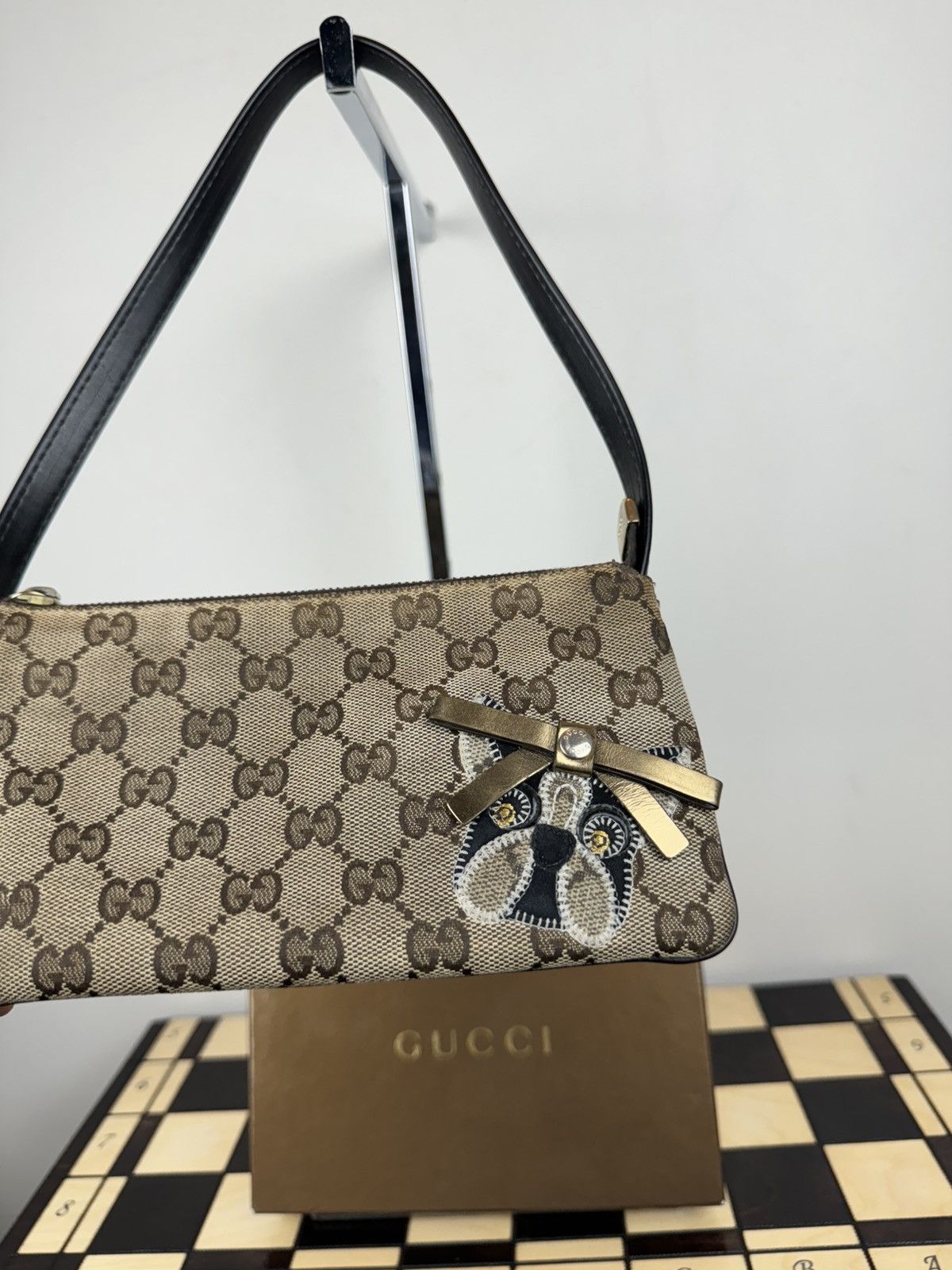 Gucci Leather bag mini Gucci GG original luxury streetwear item Size ONE SIZE - 3 Thumbnail