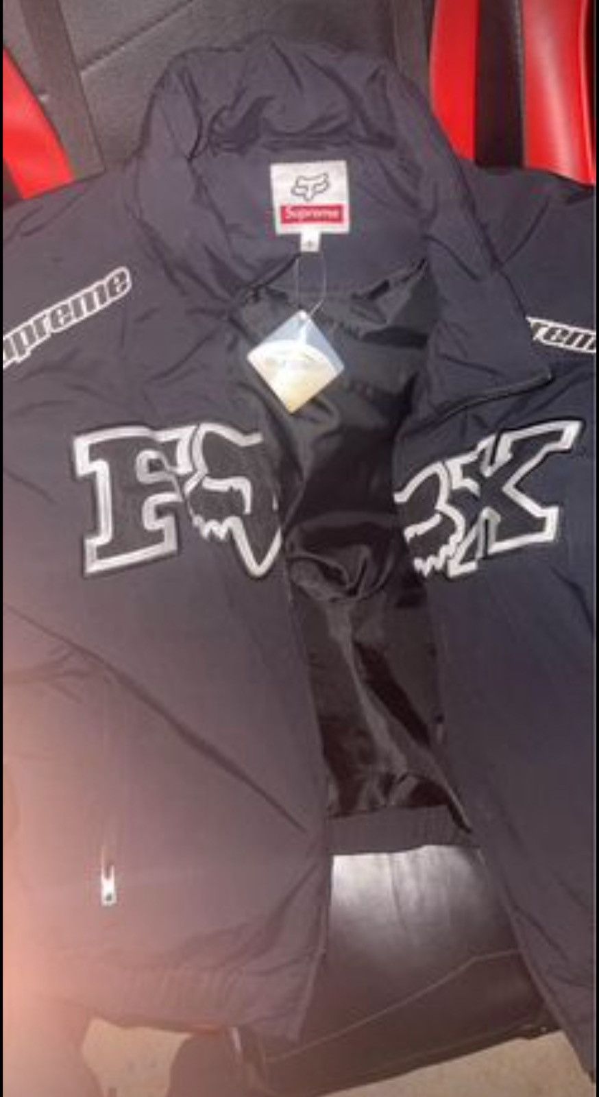 Supreme Supreme Fox Racing Puffy Jacket | Grailed