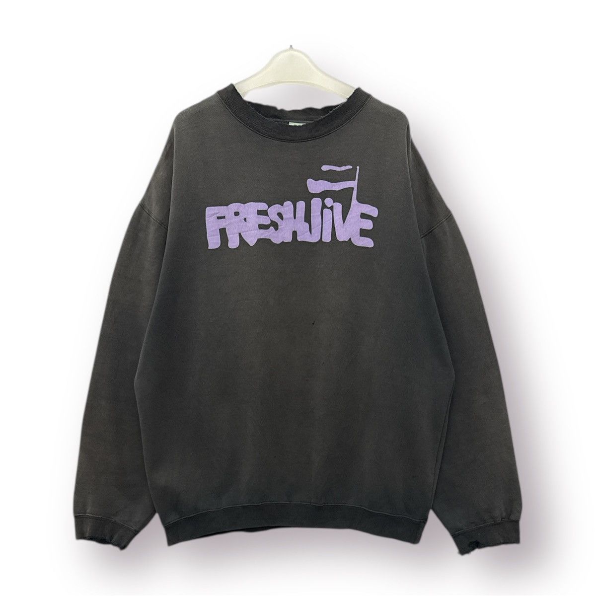 Freshjive 🔥 Freshjive RickKlotz Vintage Black Distressed Streetwear Size US L / EU 52-54 / 3 - 2 Thumbnail