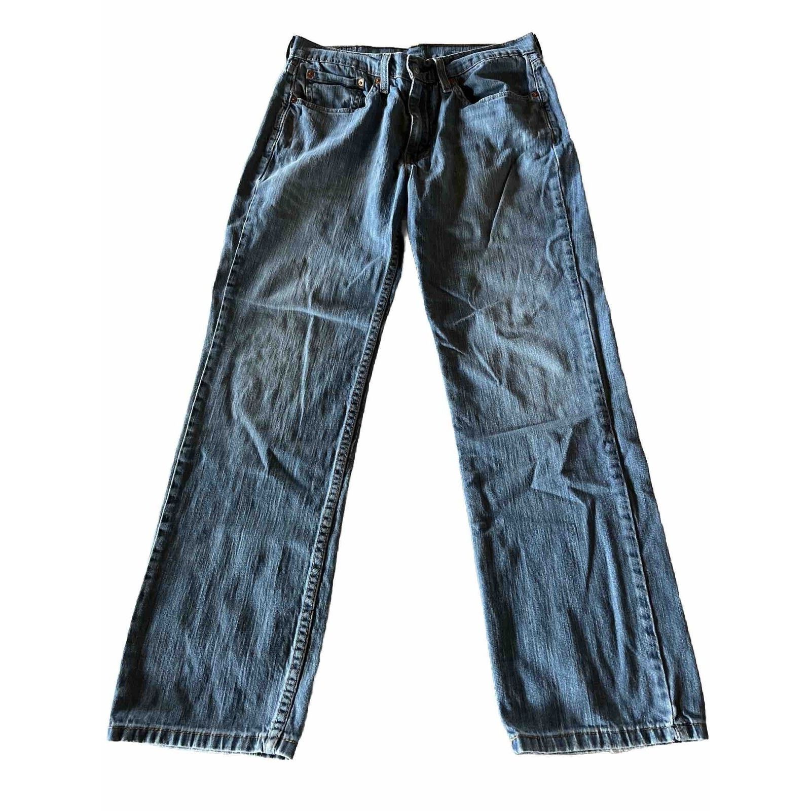 Levi's Levi’s 514 Jeans Mens 31x30 Blue Cotton Denim Light Wash Y2k Size US 31 - 1 Thumbnail