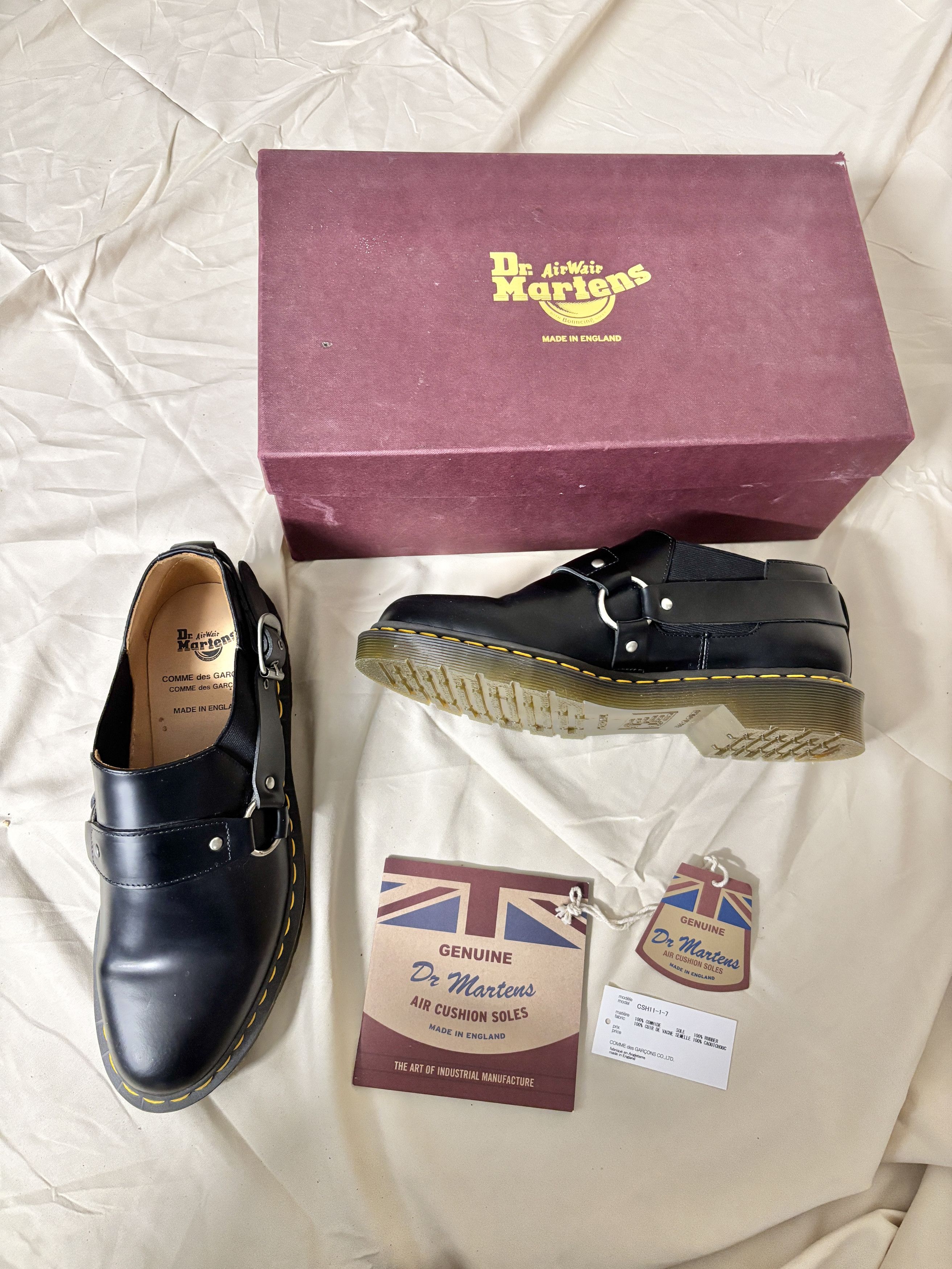 Comme des Garcons × Dr. Martens CDC x DM loafers Size US 8 / IT 38 - 8 Thumbnail