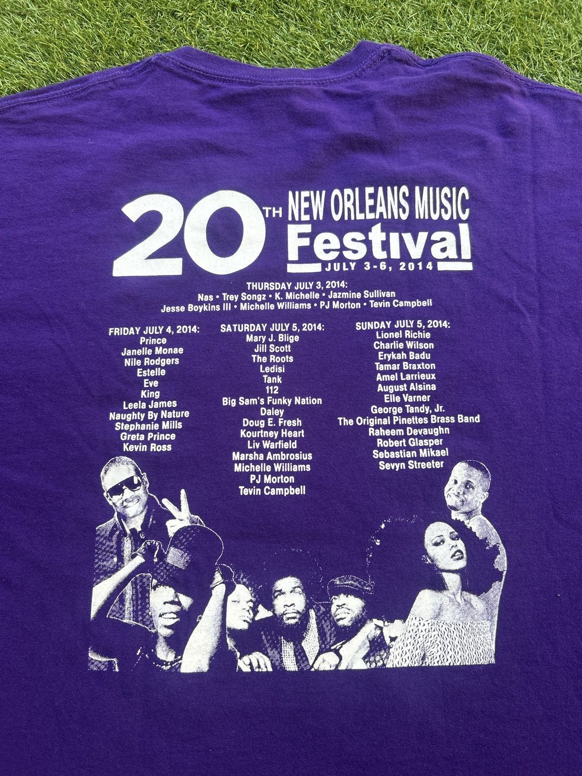 Band Tees Vintage 2014 New Orleans Music Festival yT Shirt Size US XL / EU 56 / 4 - 5 Thumbnail