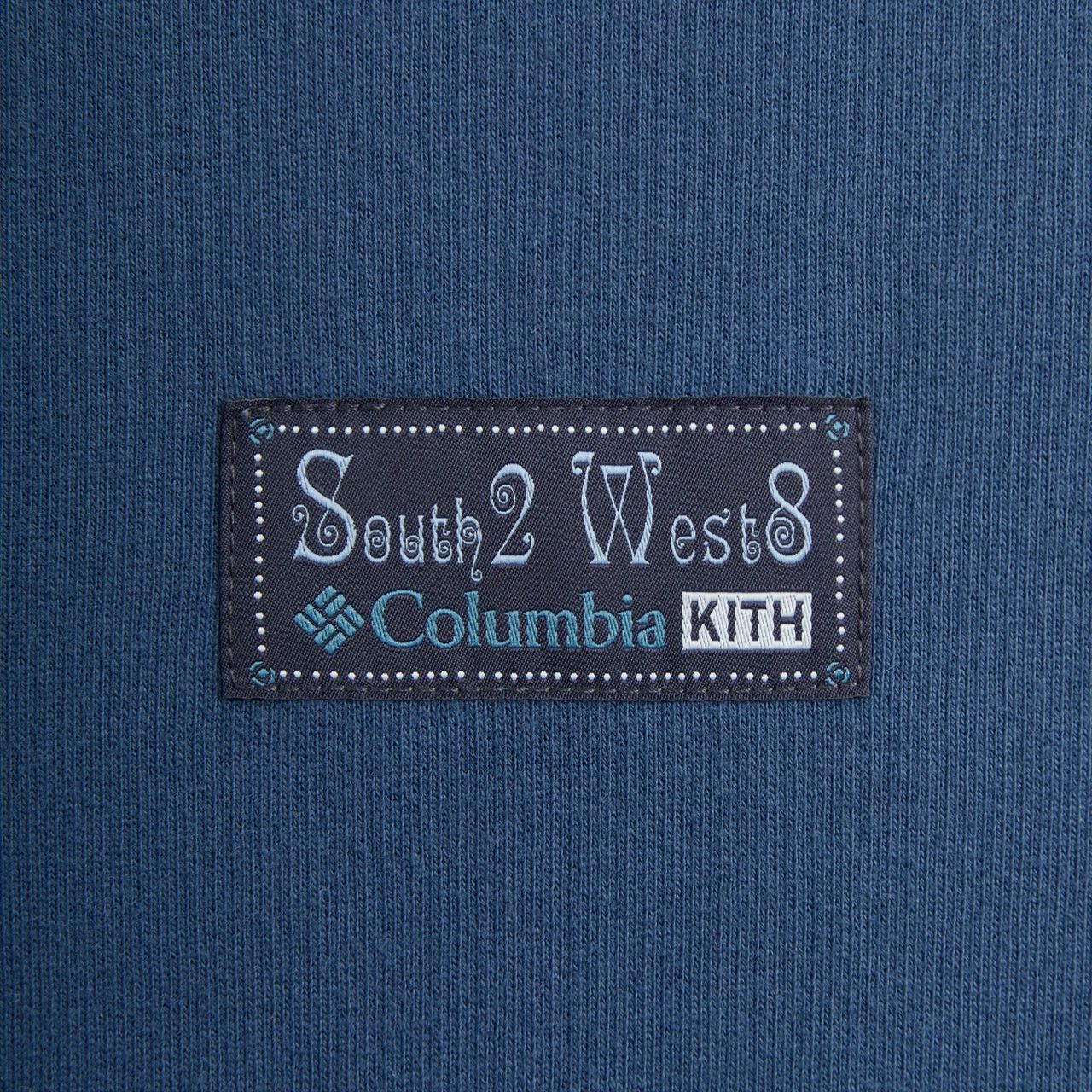 Columbia × Kith PAiSLEY iNDiGO South2 West8 Bandana Nelson Crewneck Sway Size US XL / EU 56 / 4 - 5 Thumbnail
