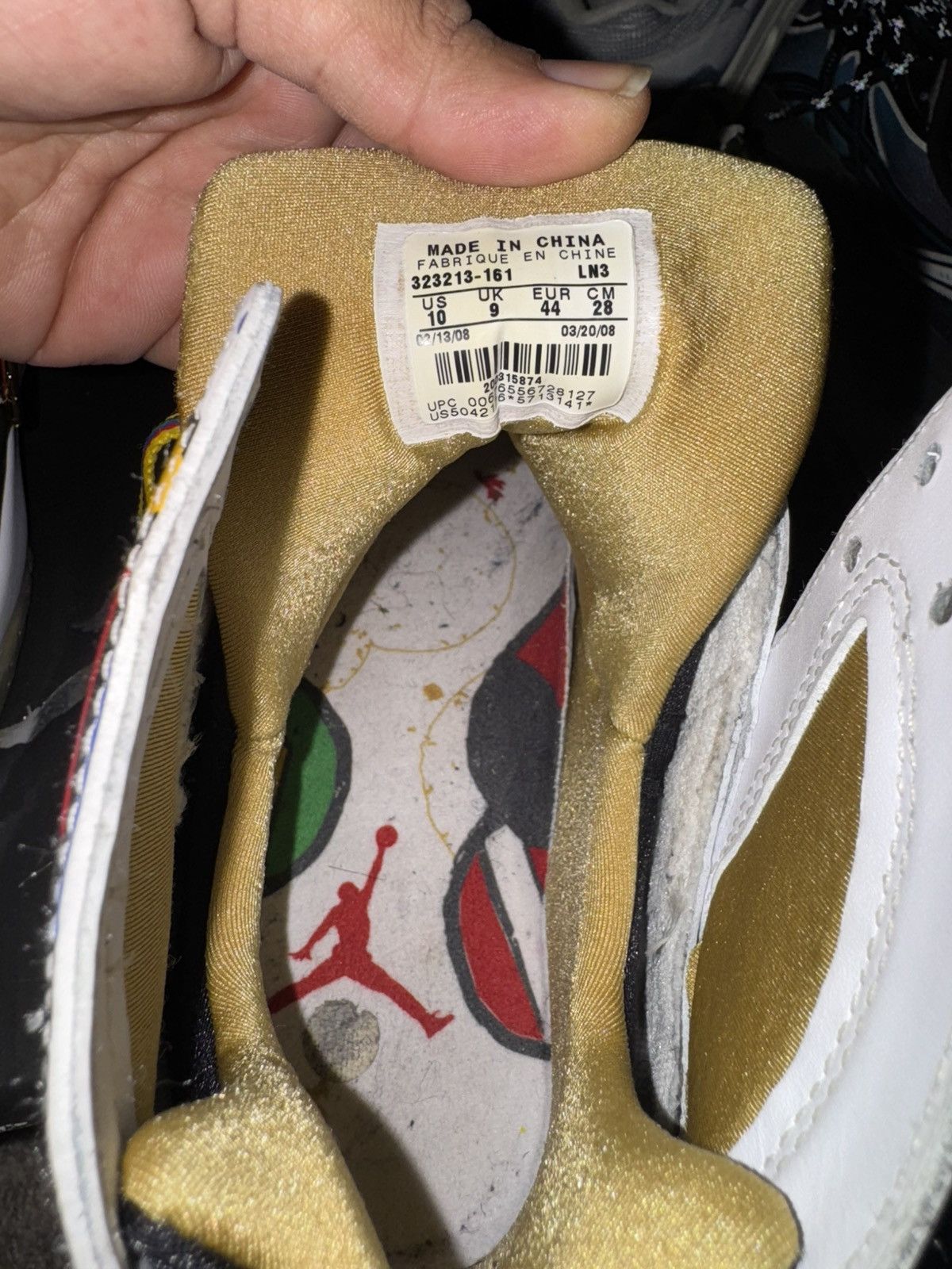 Jordan Brand Air Jordan Retro 7 OC Miro Size 10 Size US 9.5 / EU 42-43 - 8 Thumbnail