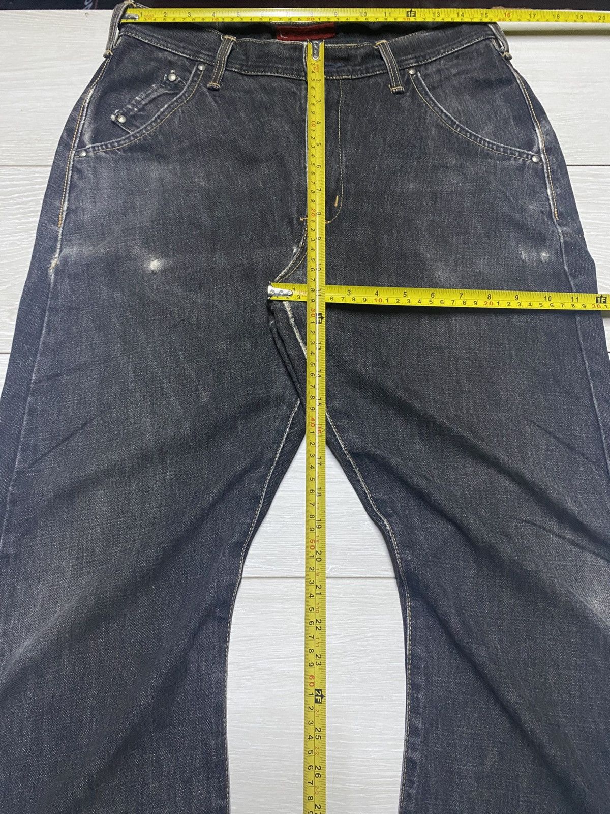 Edwin Vintage Edwin E Function Twist curve Leg Jeans Size US 30 / EU 46 - 16 Thumbnail