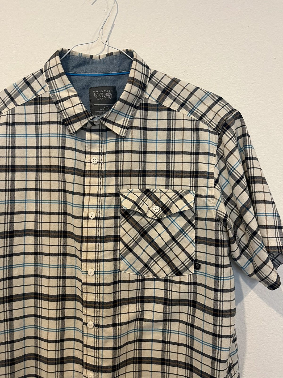 Mountain Hardwear Mountain Hardware Men’s Large Short Sleeve Button Up Size US L / EU 52-54 / 3 - 3 Thumbnail