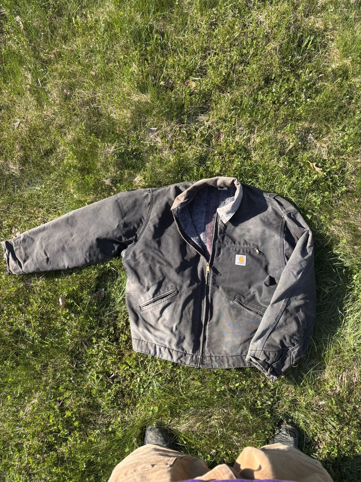 Carhartt vintage *flannel* lined Carhartt Size US L / EU 52-54 / 3 - 1 Thumbnail