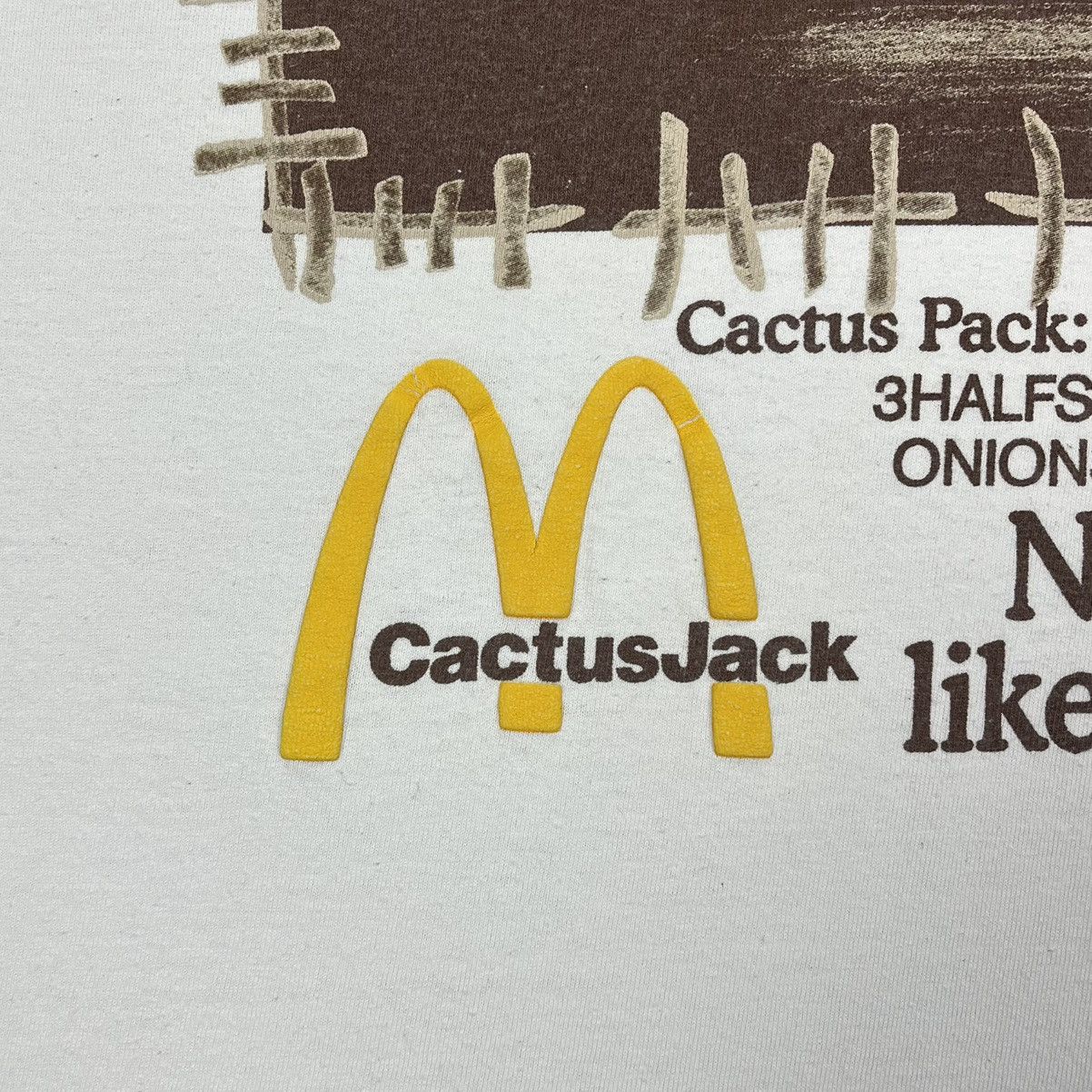 Travis Scott Cactus Jack by Travis Scott McDonalds tee Size US L / EU 52-54 / 3 - 4 Thumbnail