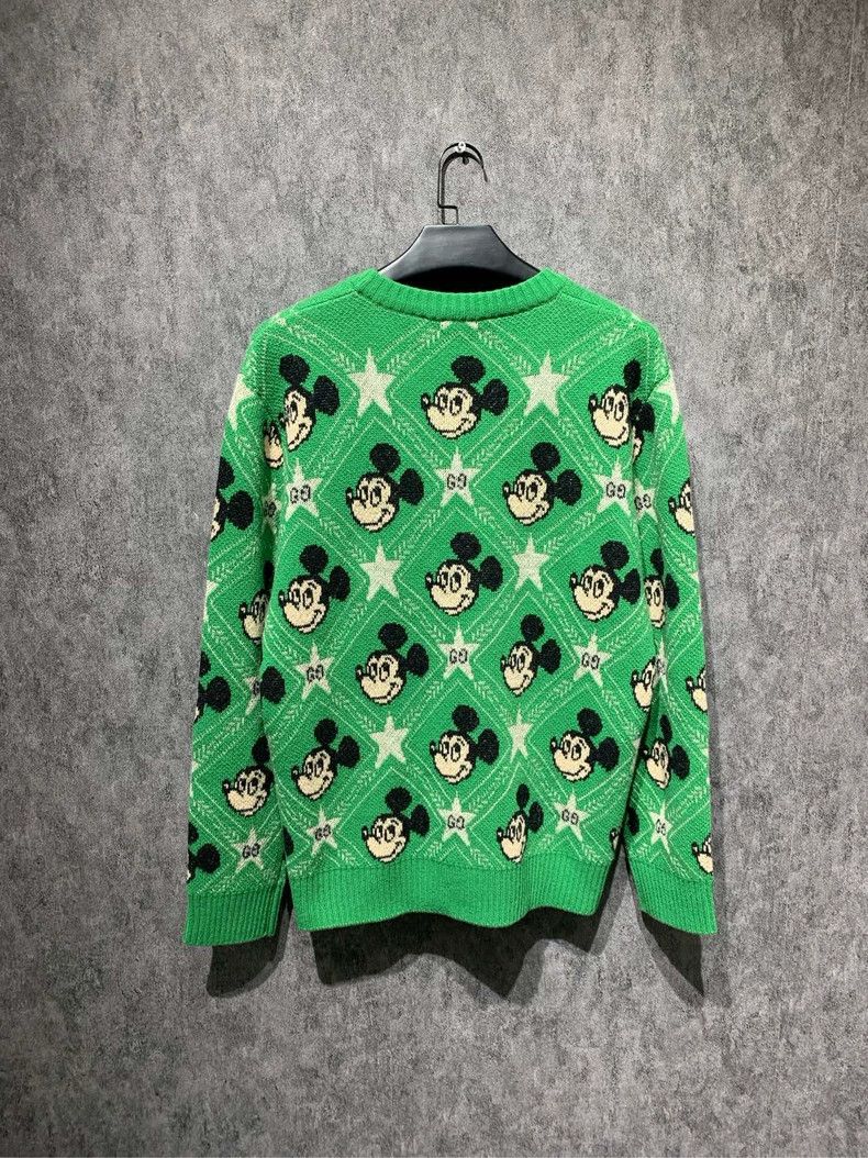 Gucci Gucci Mickey full-print sweater 2501-Nextarrow Size US XL / EU 56 / 4 - 2 Thumbnail