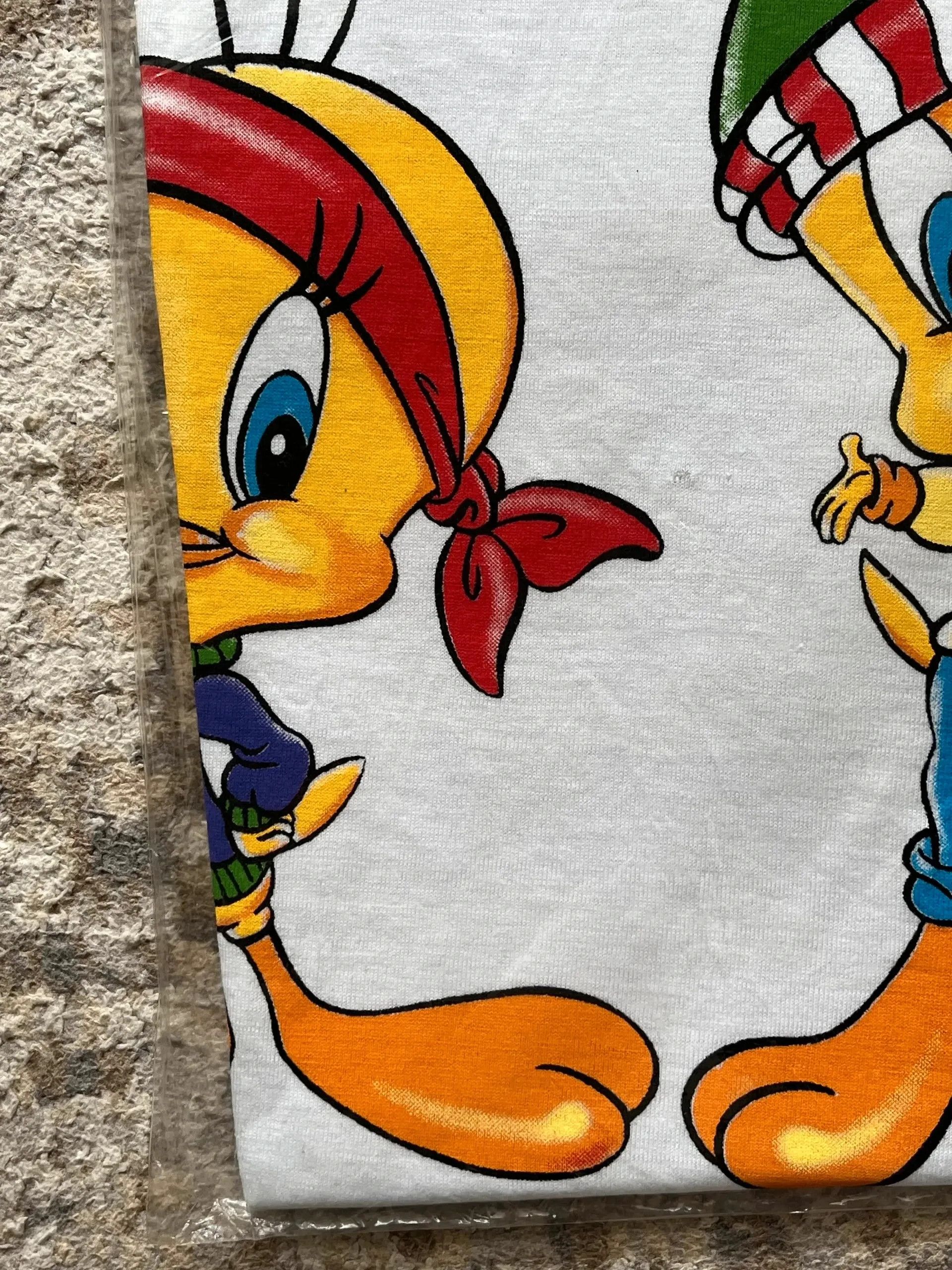 Warner Bros Looney Tunes Sz XL Dupla Vintage 1997 Made in Spain Official Size US XL / EU 56 / 4 - 8 Thumbnail
