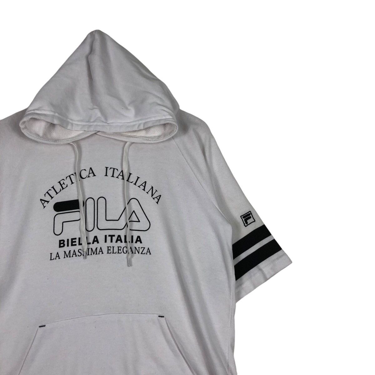 Fila × Vintage Vintage Fila Italia Hoodie Sweatshirt Medium Rare Design Size US M / EU 48-50 / 2 - 5 Thumbnail