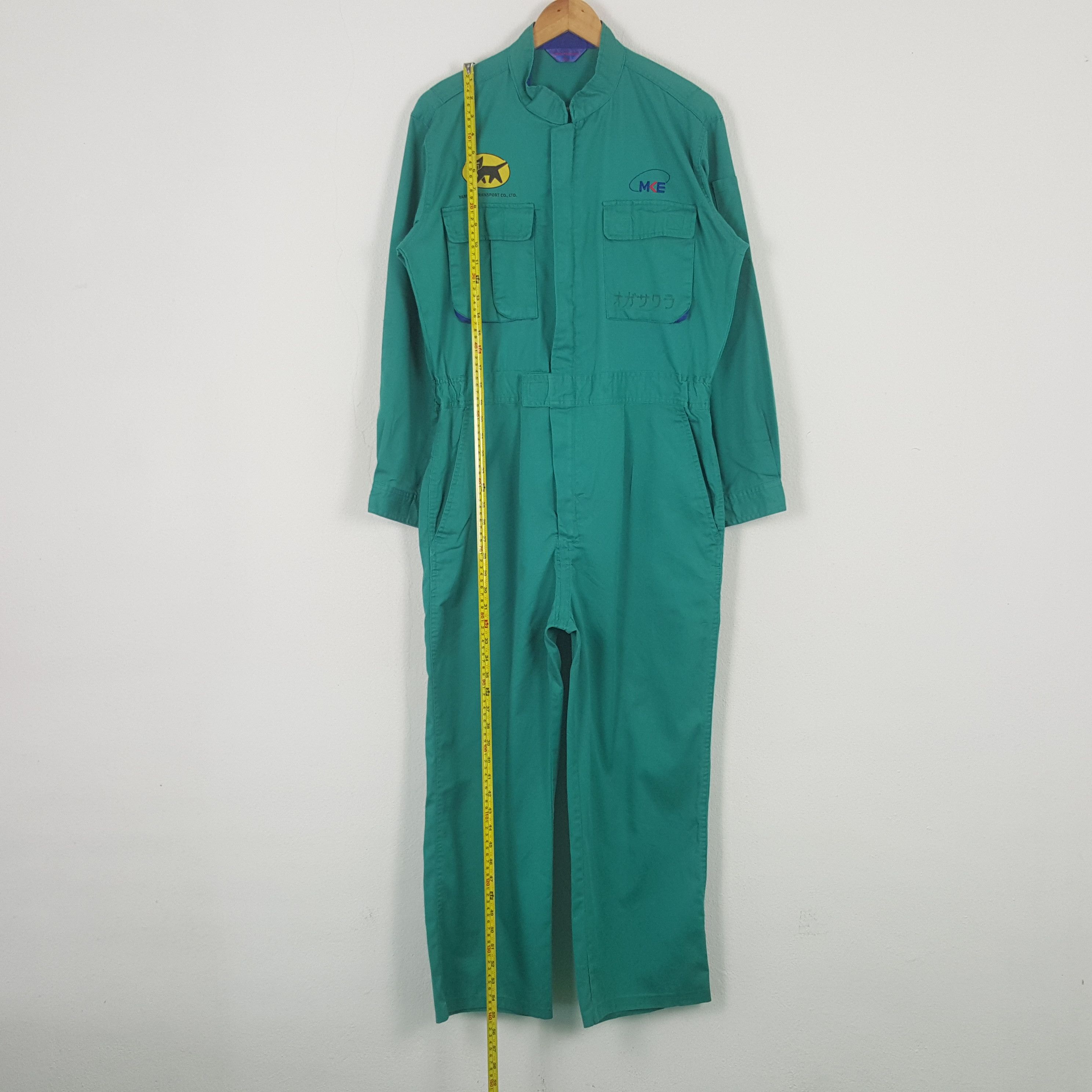 Japanese Brand Vintage Yamato Transport Japanese Baggy Coverall Jacket RR23 Size US M / EU 48-50 / 2 - 7 Thumbnail