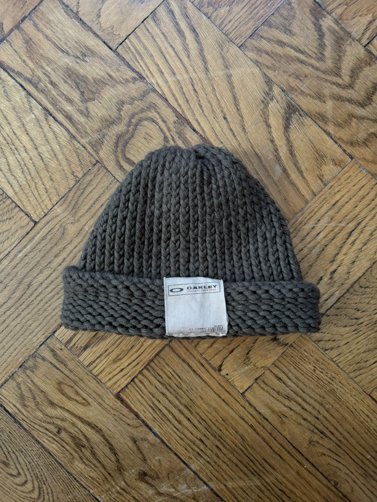 Japanese Brand × Oakley × Vintage Vintage Oakley Knitted Wool Hat Size ONE SIZE - 2 Thumbnail