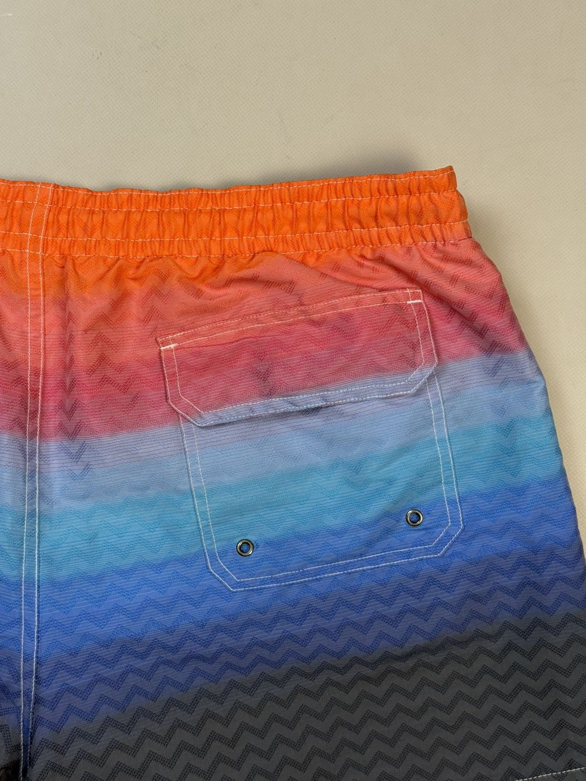 Missoni Missoni Mare Men’s Zig Zag Patterned Swimming Beach Shorts Size US 36 / EU 52 - 18 Thumbnail