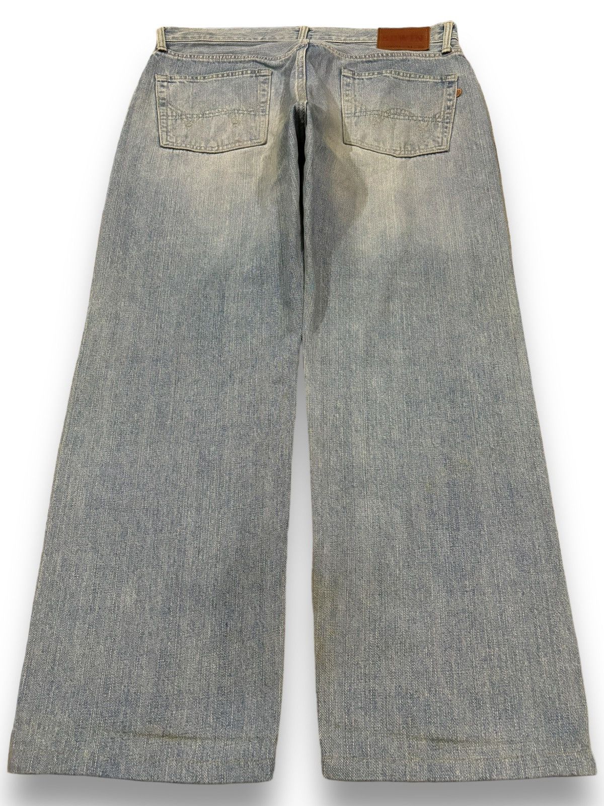 Edwin Vintage Edwin 505XX Selvedge Dirt Mud Wash Baggy Jeans Size US 34 / EU 50 - 3 Thumbnail