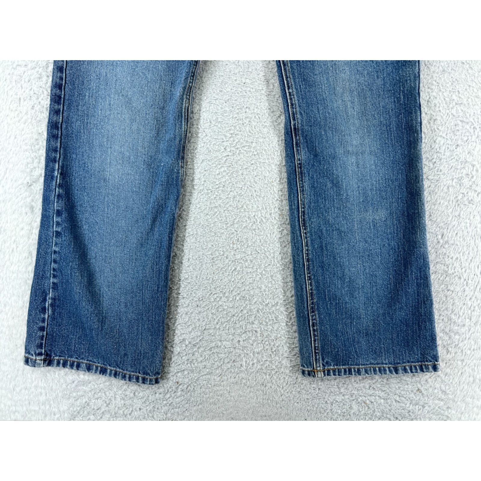 Route 66 Route 66 Womens 8 Blue Denim Jeans Bootcut Low Rise 100% Cotton Size 30" / US 8 / IT 44 - 4 Thumbnail