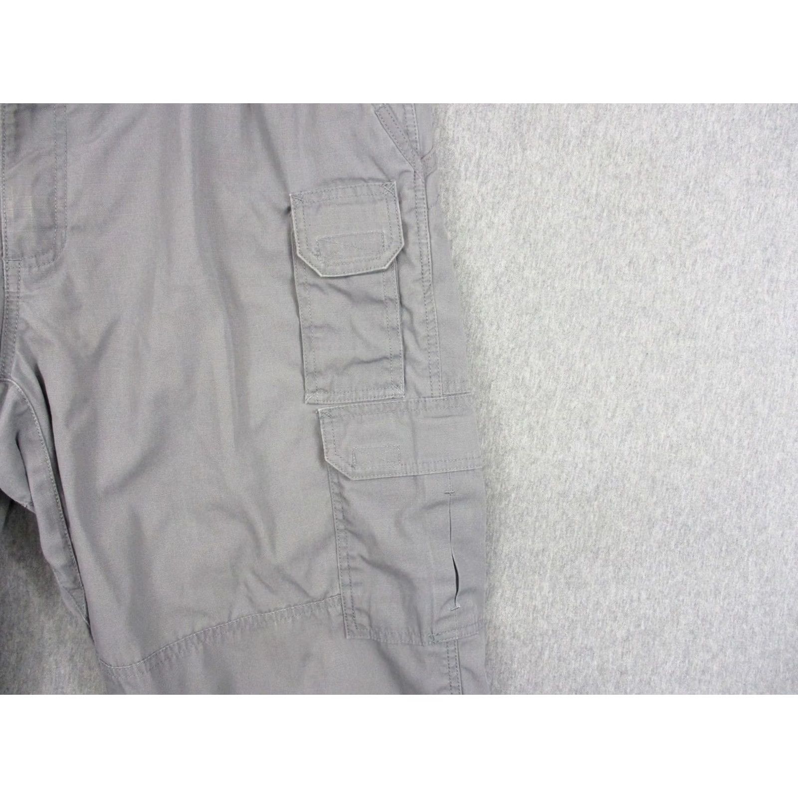 Vintage 5.11 Tactical Pants Mens Gray Relaxed Fit Cargo Workwear 38x30 Size US 34 / EU 50 - 3 Thumbnail