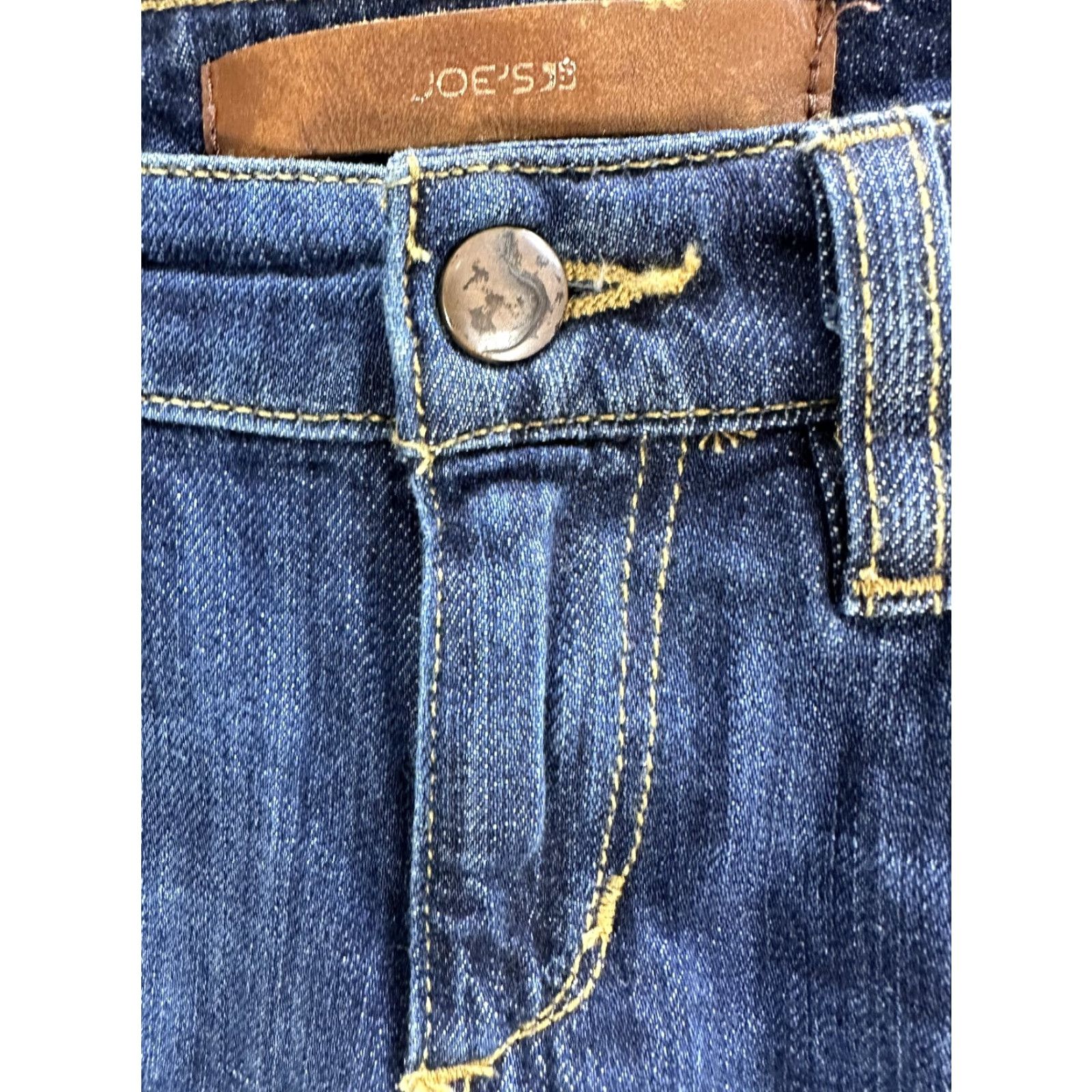 Vintage Women's Joe's Jeans Denim Jeans Ankle Straight Blue Sz 25 34.5in Inseam 29in Waist Low Rise XS? Size 42" / US 20 - 4 Thumbnail