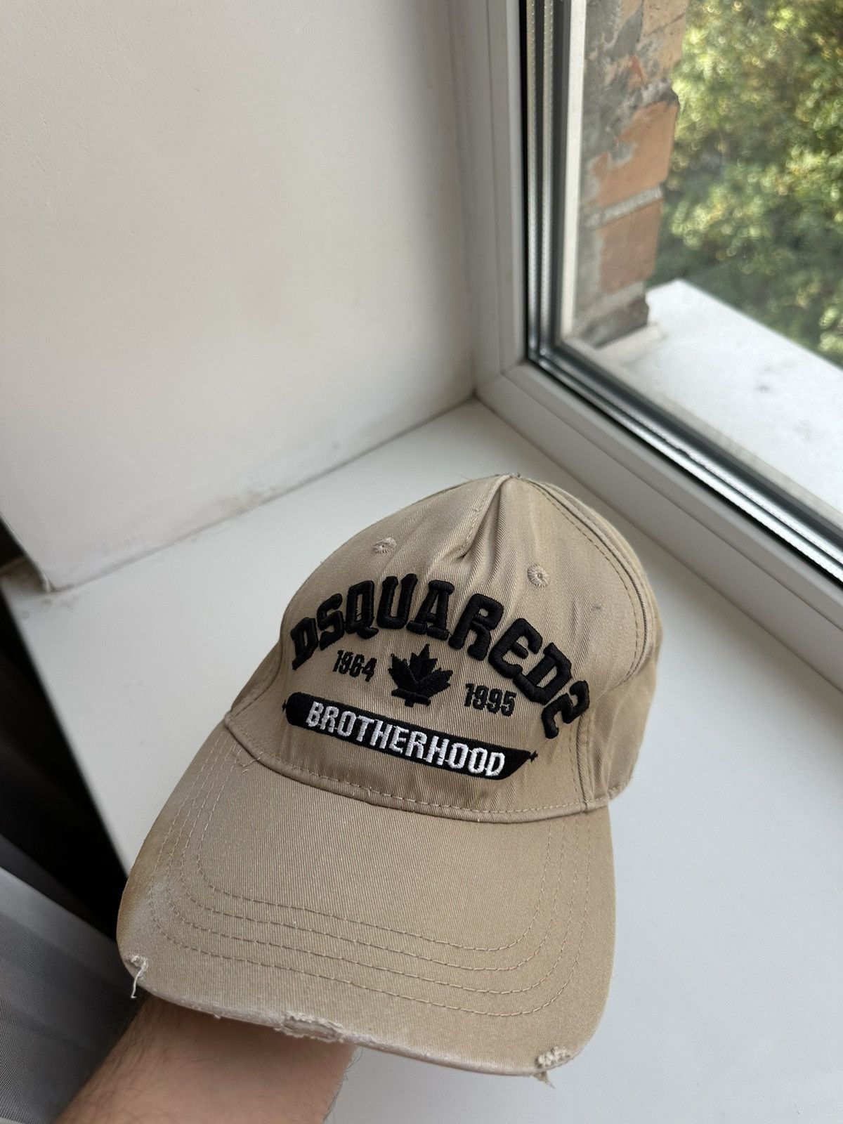 Dsquared2 Vintage Distressed Dsquared2 Cap Big Logo Size ONE SIZE - 5 Thumbnail