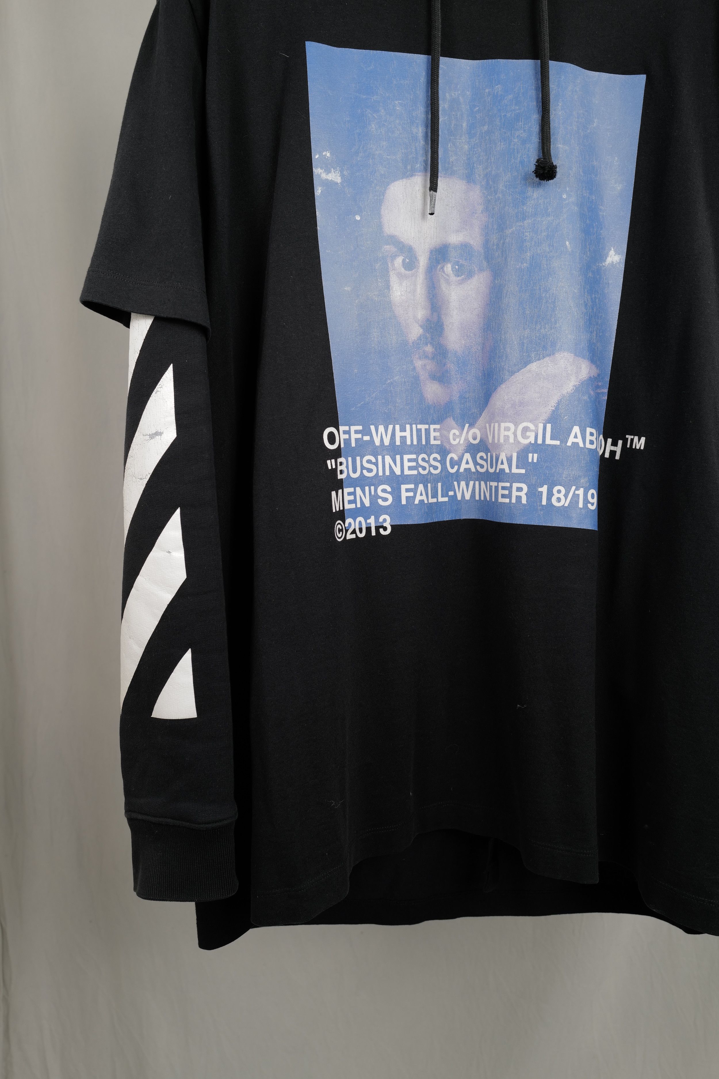 Off-White OFF-WHITE TSHIRT OVER HOODIE Size US L / EU 52-54 / 3 - 4 Thumbnail