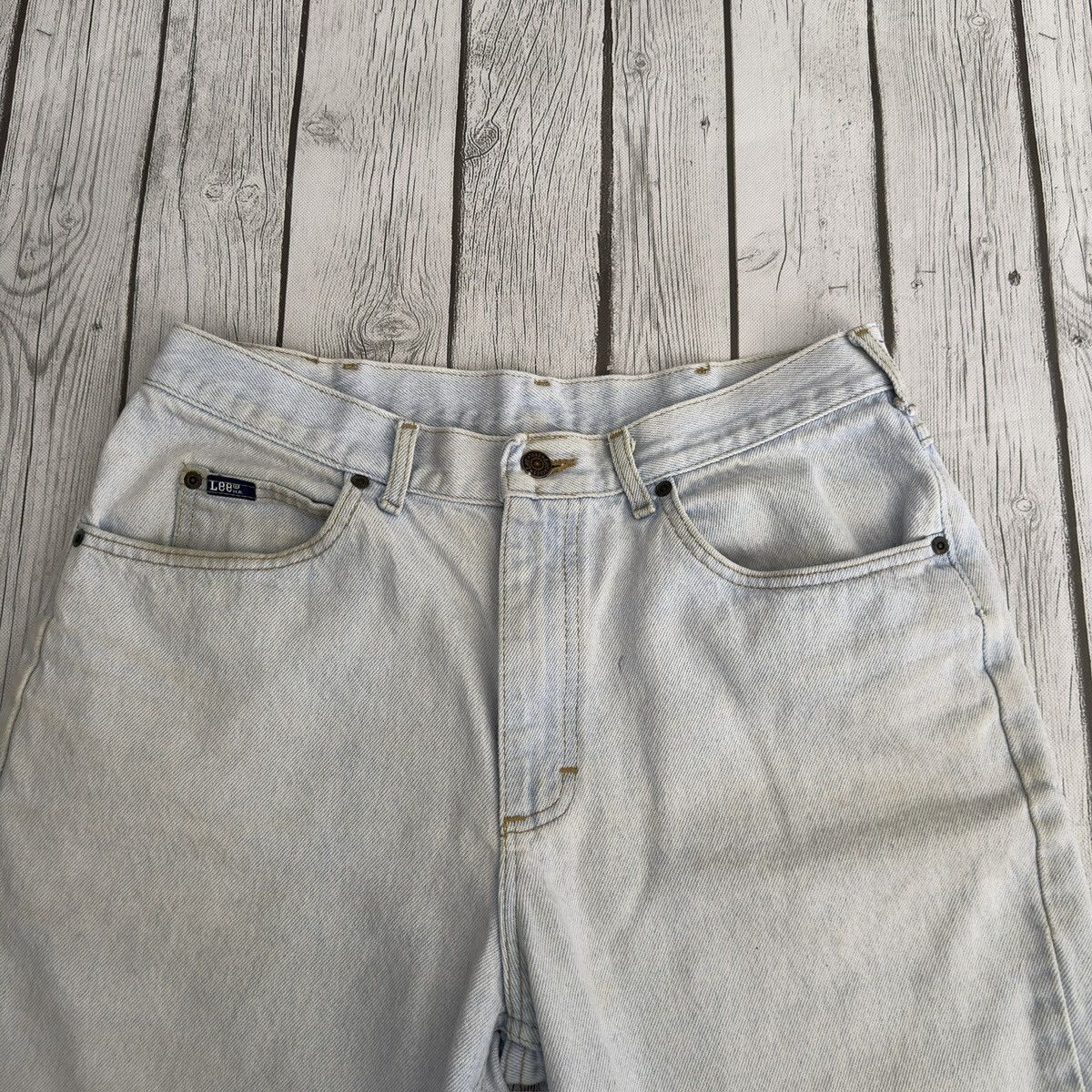 Lee × Vintage Vintage Lee jean shorts Size US 34 / EU 50 - 3 Thumbnail