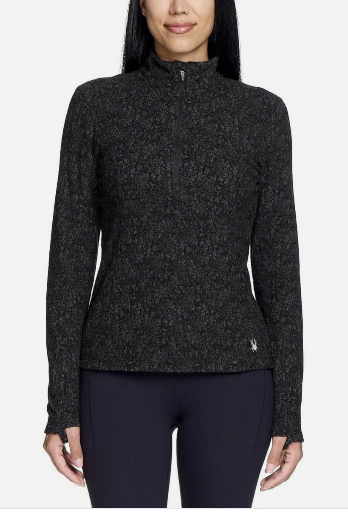 Spyder Spyder Active charcoal half-zip size M Size M / US 6-8 / IT 42-44 - 1 Thumbnail