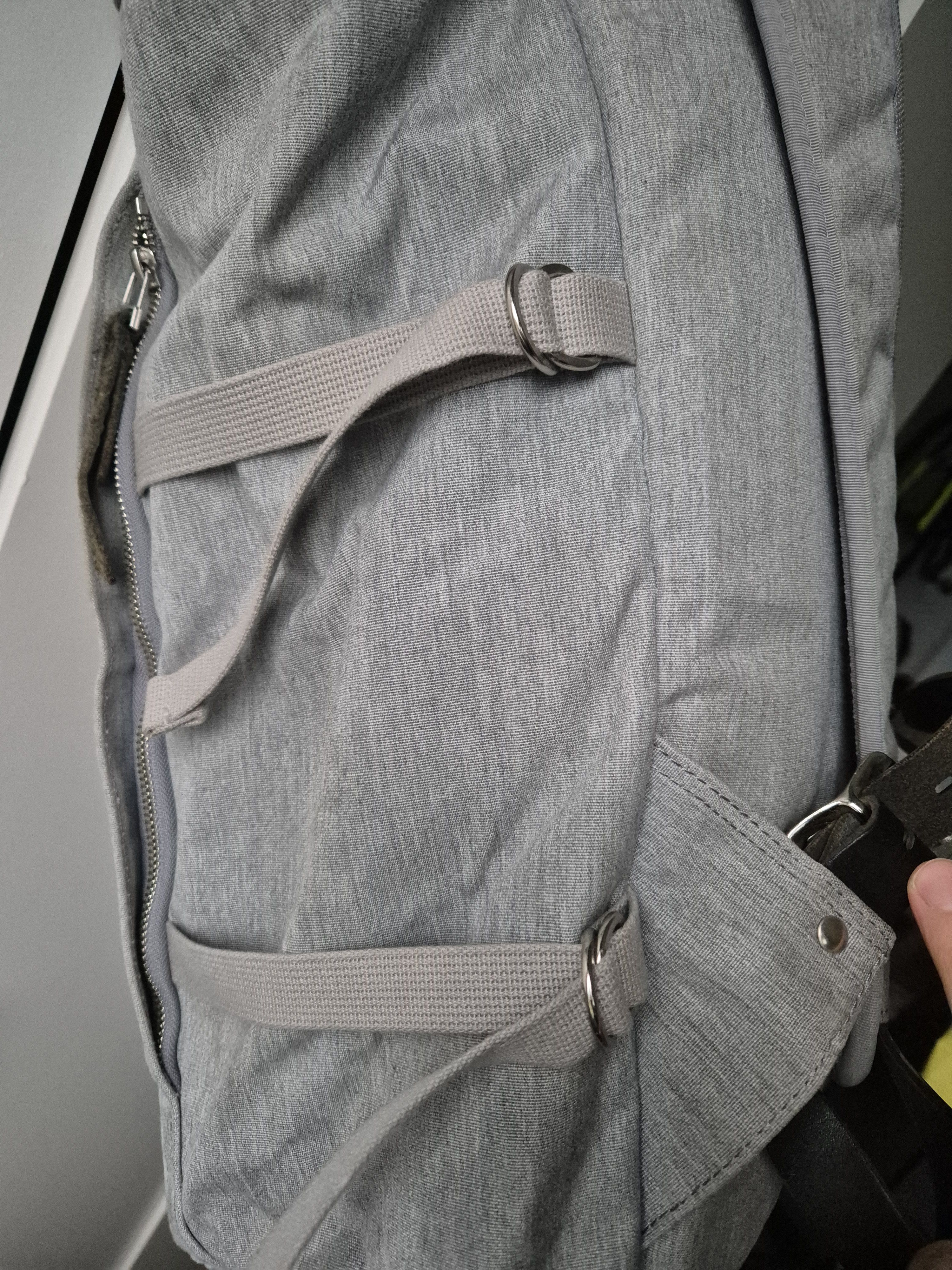Nanamica Nanamica rolltop backpack grey made in Japan Size ONE SIZE - 7 Thumbnail