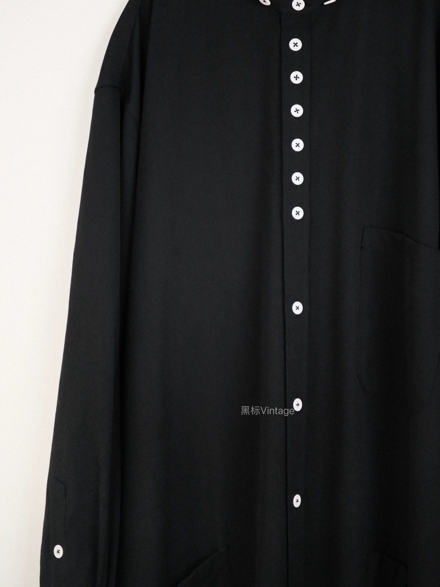 Yohji Yamamoto Yohji Yamamoto 19AW Vintage White Button Long Shirt Men's Size US S / EU 44-46 / 1 - 6 Thumbnail