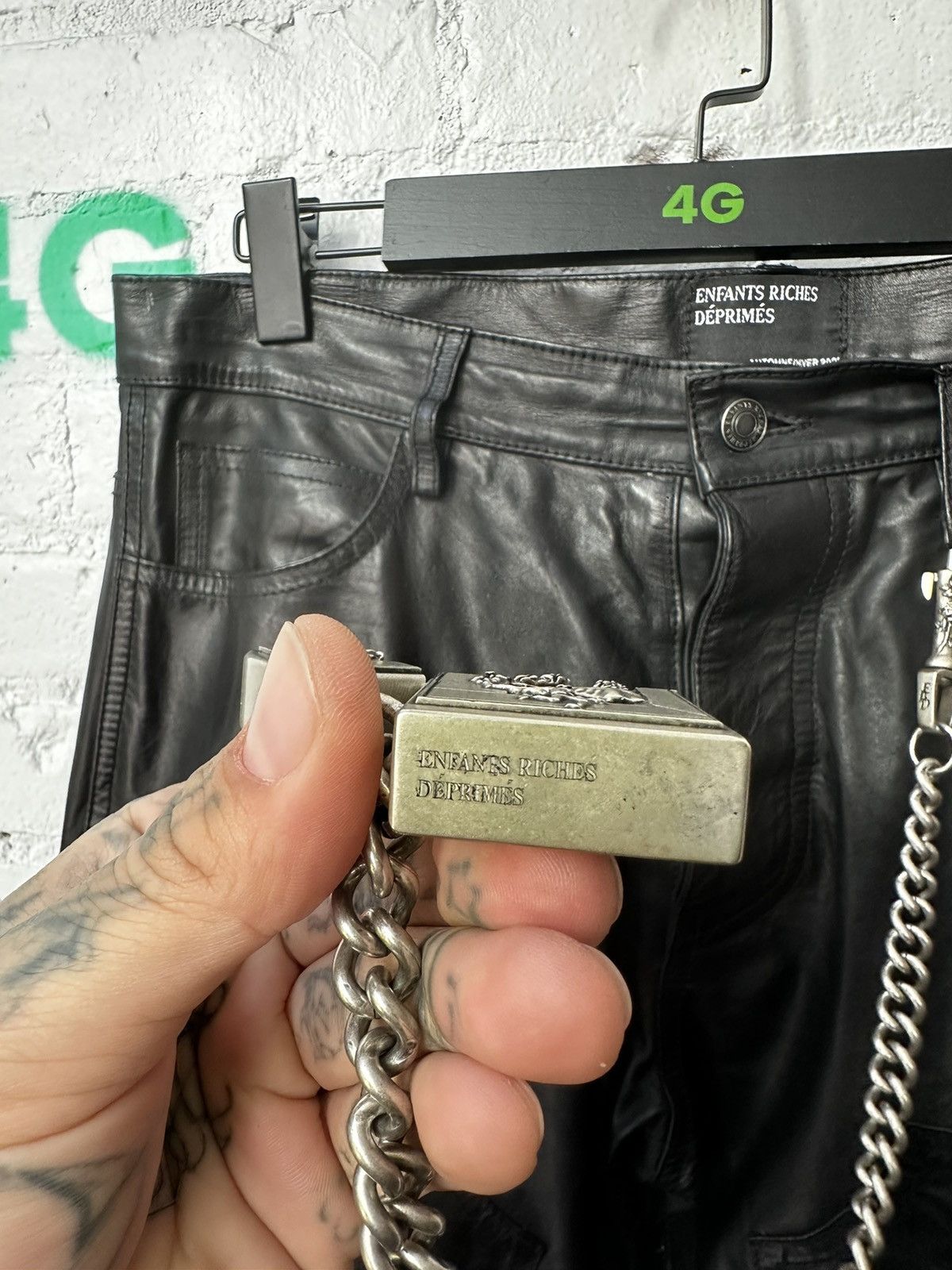 Enfants Riches Deprimes ERD XXL ‘ BURNING BEDROOM ‘ SILVER LIGHTER WALLET CHAIN Size ONE SIZE - 5 Thumbnail