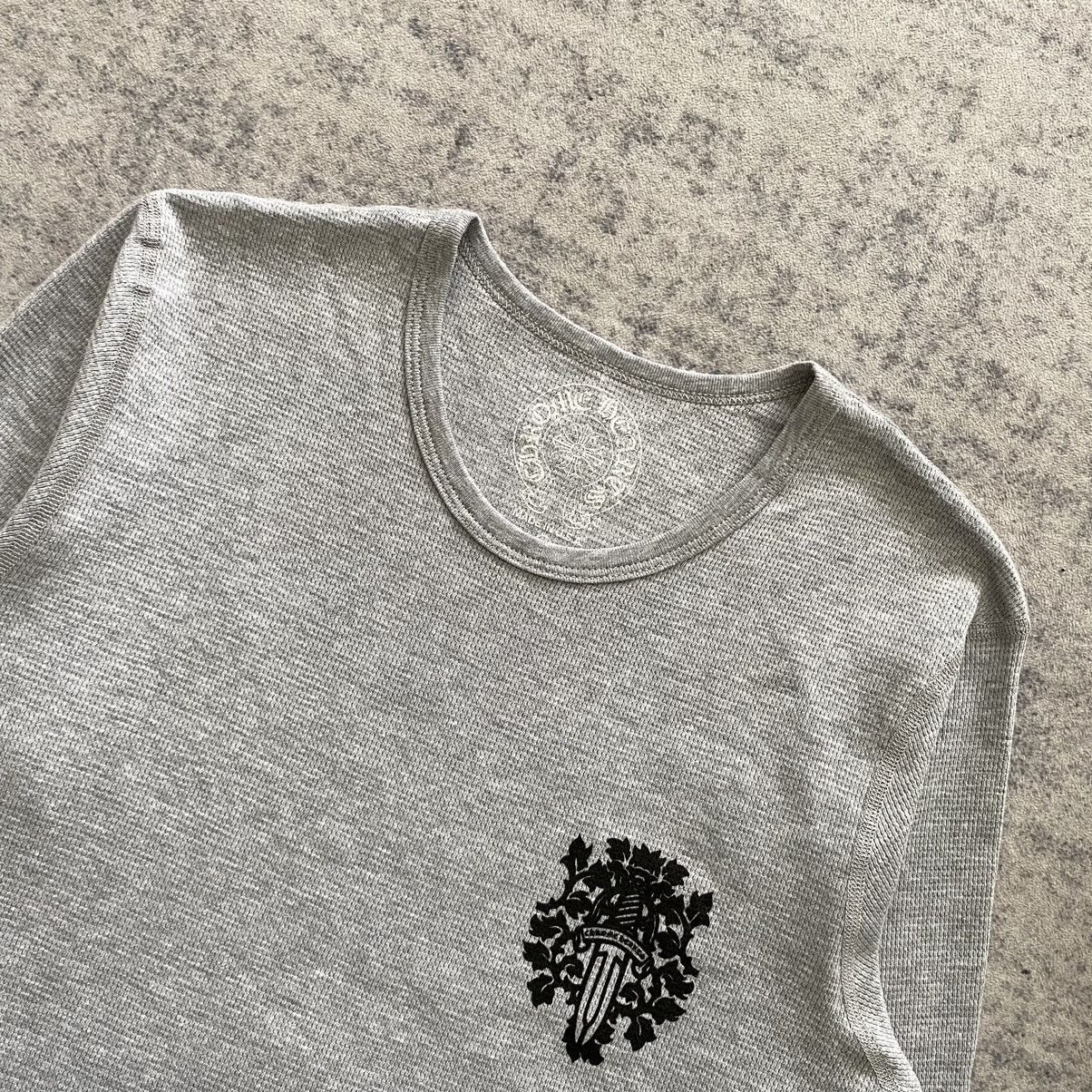 Chrome Hearts Chrome Hearts Dagger Thermal long t-shirt Gray Size M / US 6-8 / IT 42-44 - 3 Thumbnail