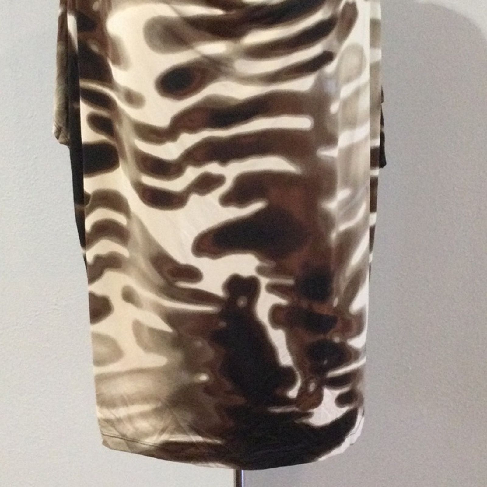 Worthington Worthington Stretch Animal Print Cowl Neck Blouse Size XL Size XL / US 12-14 / IT 48-50 - 3 Thumbnail