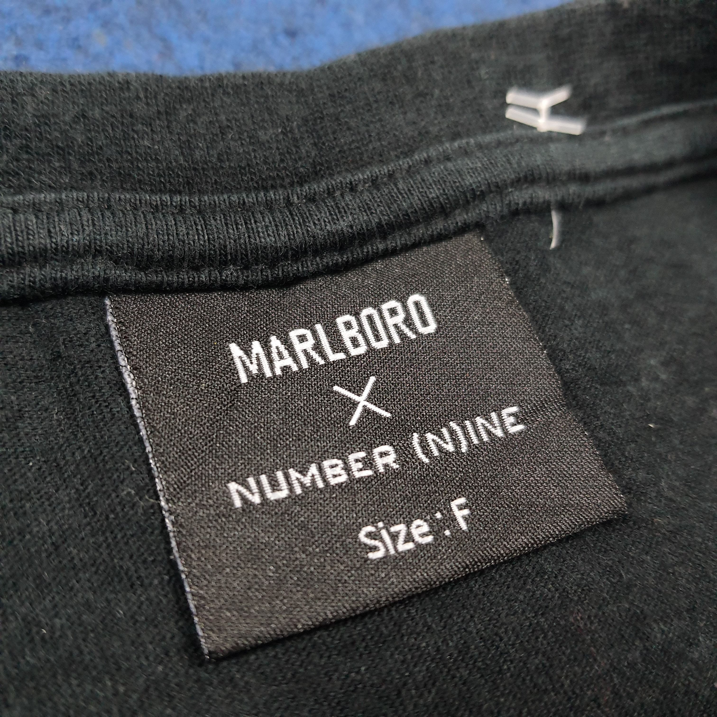 Number (N)ine Vintage Marlboro x Number Nine Japan Brand Tshirt C285N44 Size US M / EU 48-50 / 2 - 7 Thumbnail