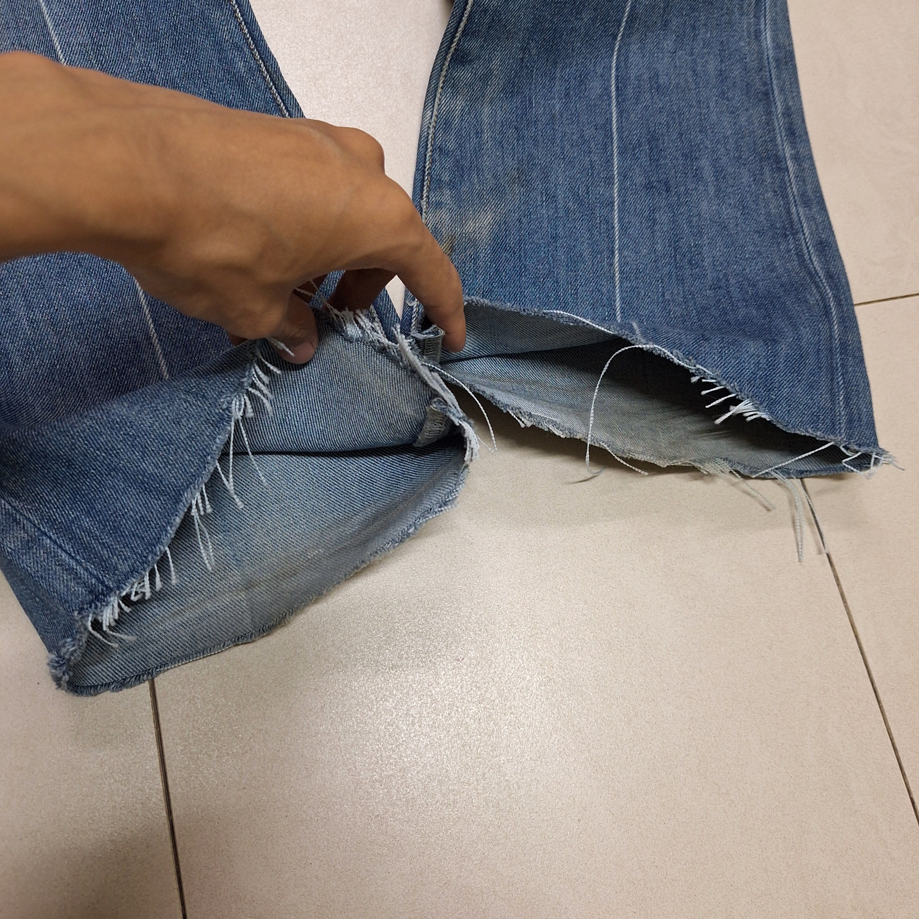 Levi's Vintage Clothing Vintage Levis Bootcut/Flare Jeans Size 30" / US 8 / IT 44 - 2 Thumbnail