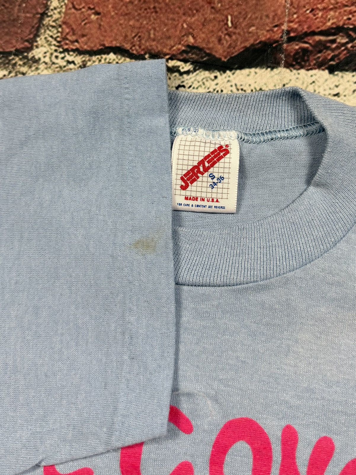 Jerzees Vintage 90s Sail Conchy Joes Jensen Beach Single Stitch Tee Size US S / EU 44-46 / 1 - 5 Thumbnail